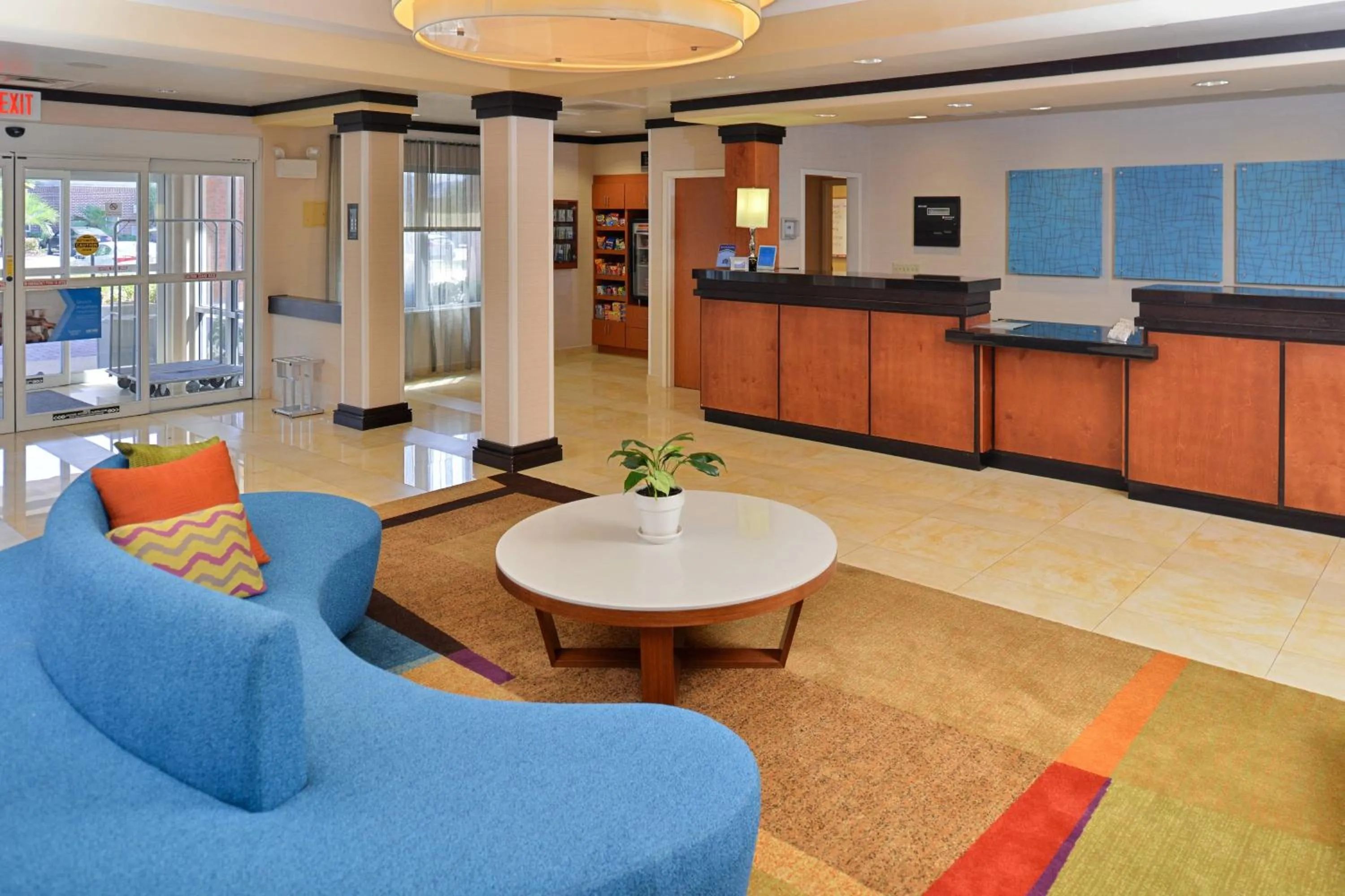 Lobby or reception in Fairfield Inn & Suites Kingsland