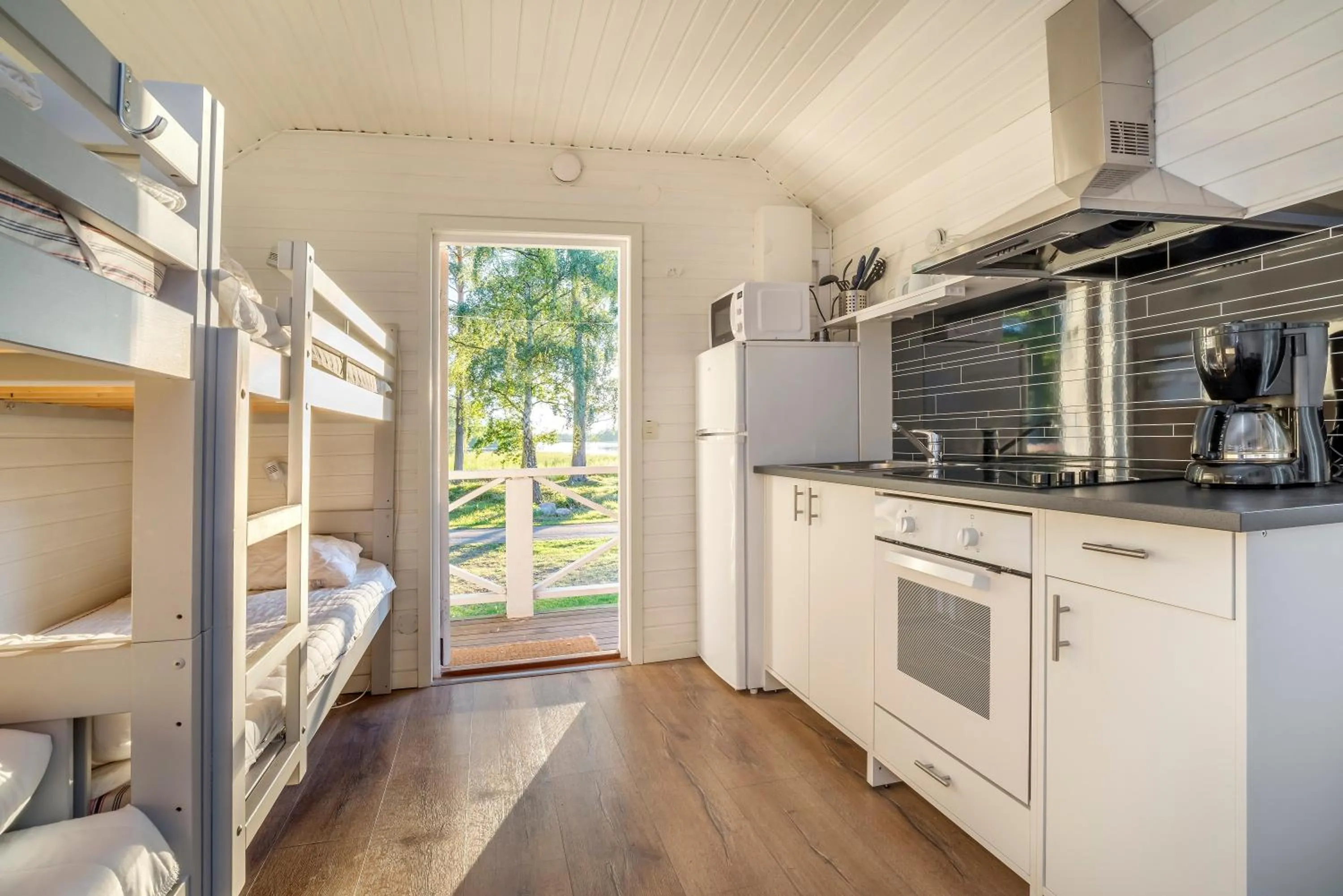 Kitchen or kitchenette in First Camp Stensö-Kalmar