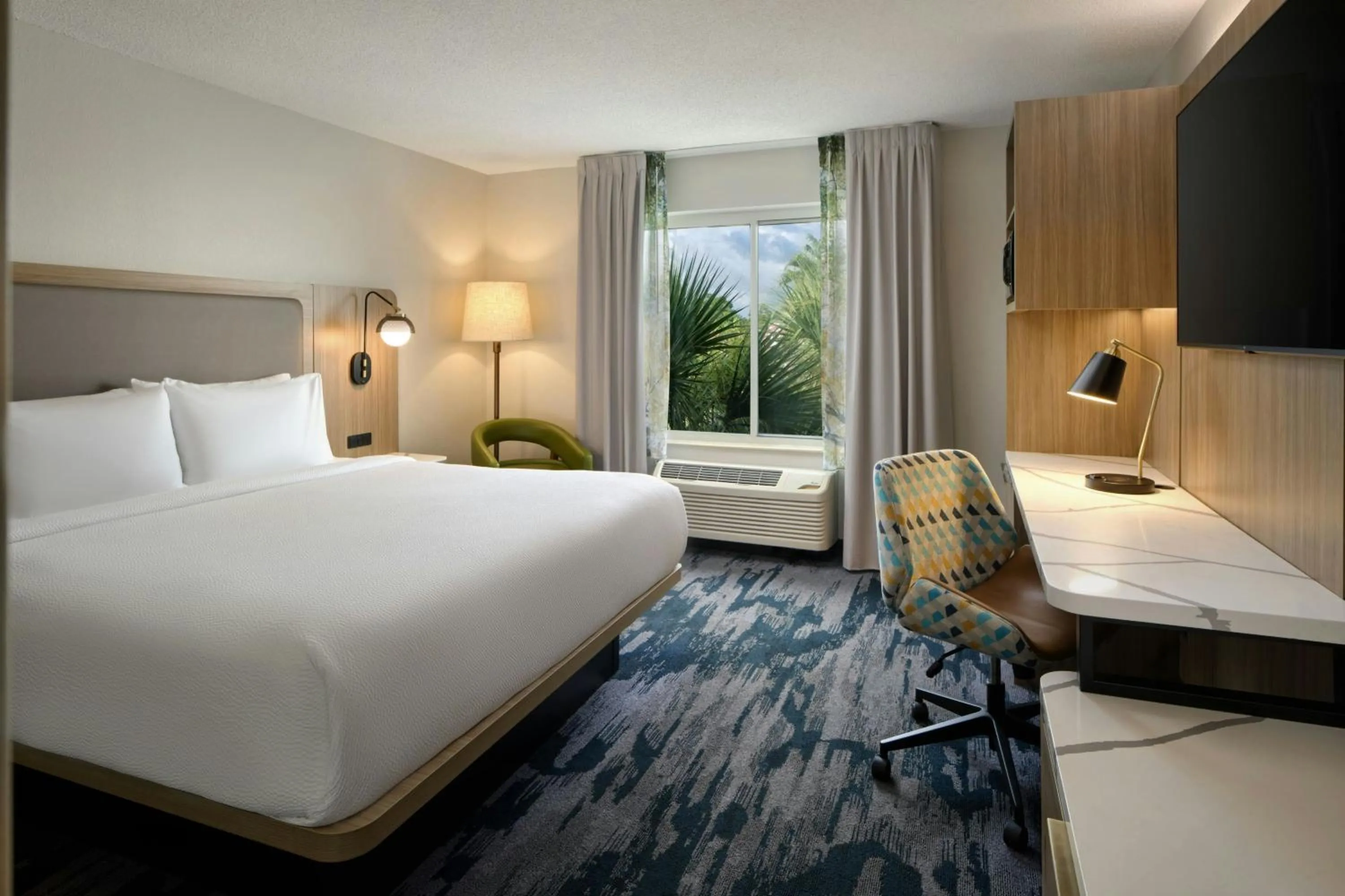 Photo of the whole room, Bed in Fairfield Inn Suites Brunswick