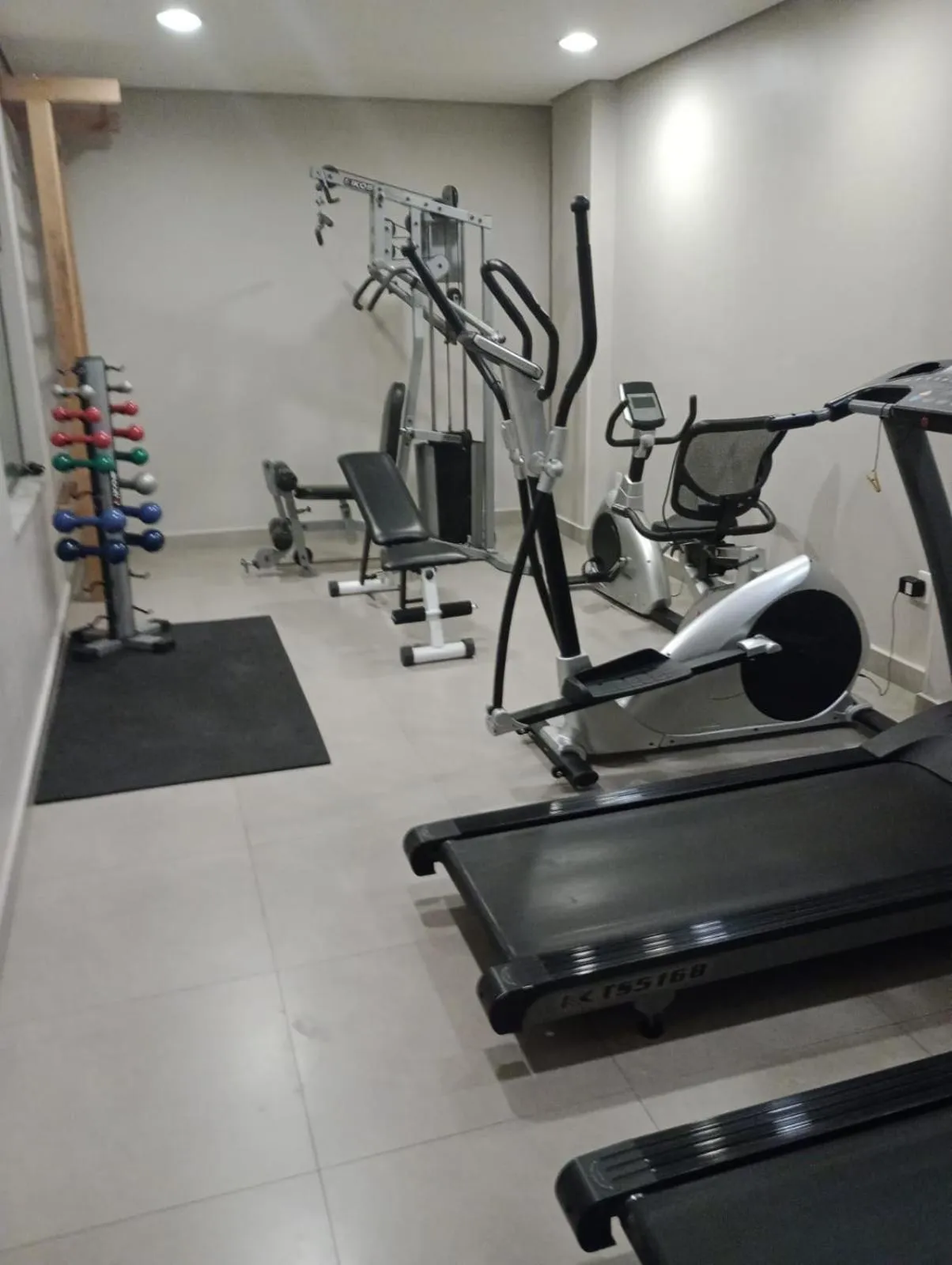 Fitness centre/facilities in Hotel Lugus