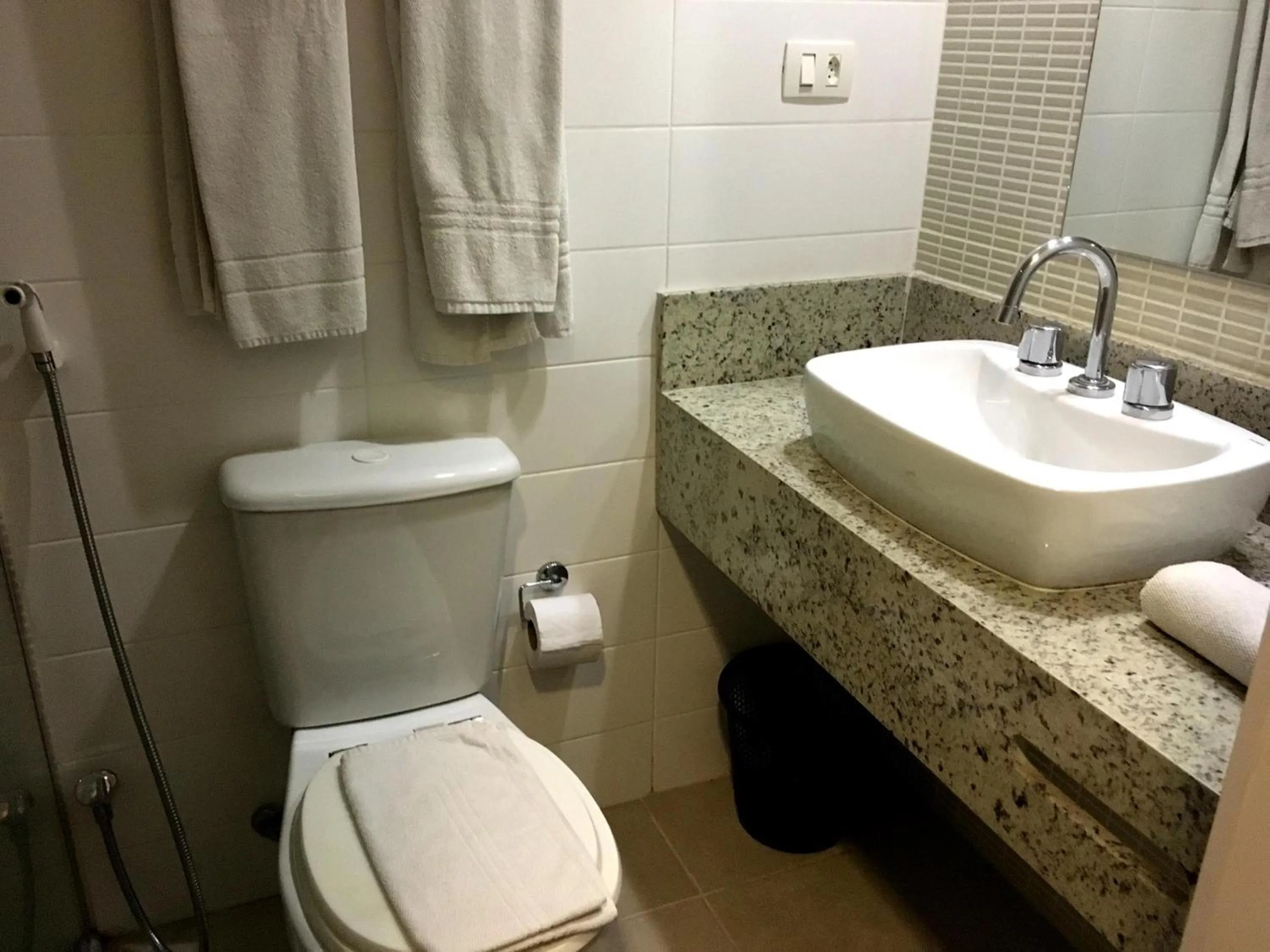 Bathroom in Hotel Lugus