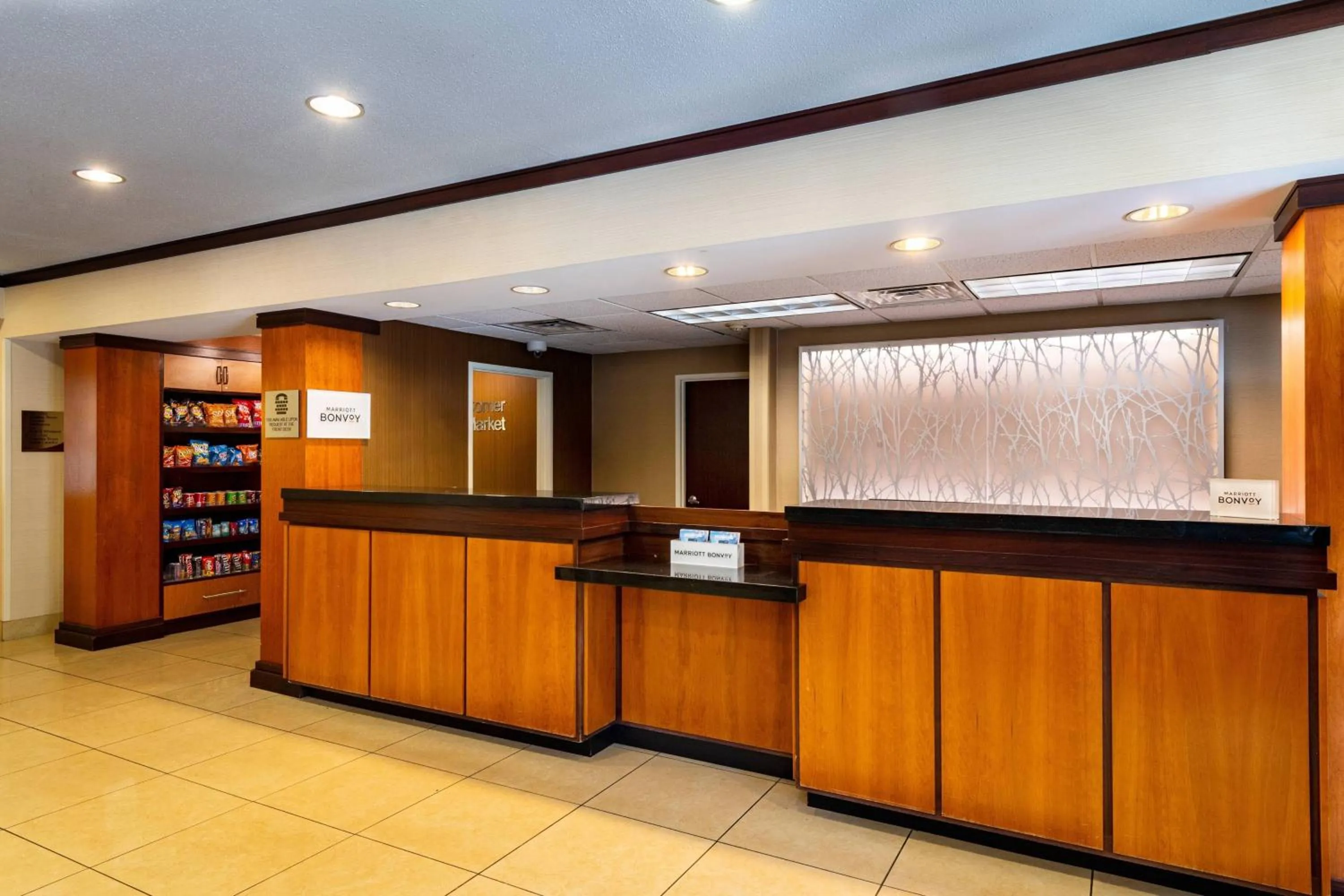 Lobby or reception in Fairfield Inn Battle Creek