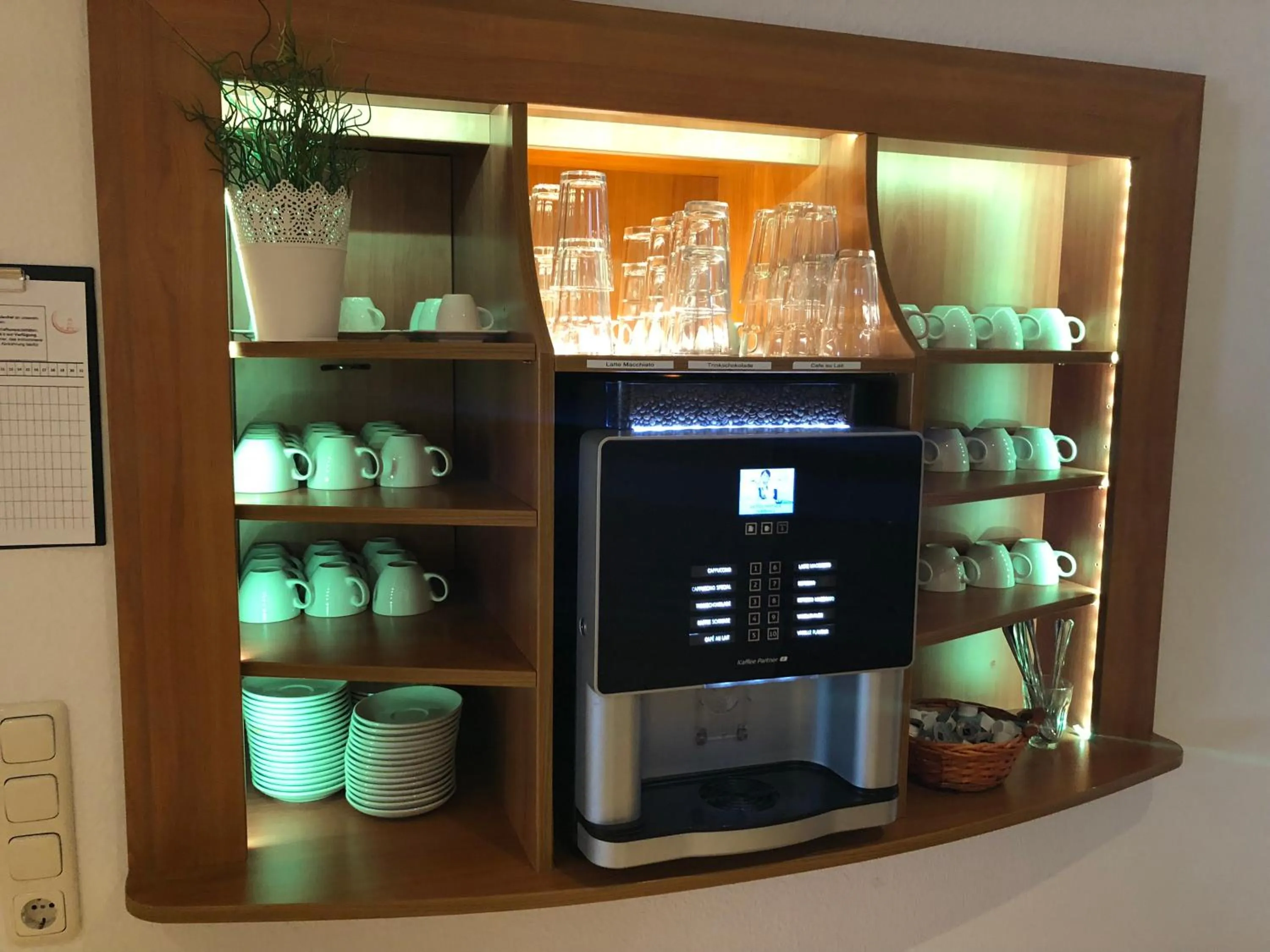 Food and drinks in City-Hotel-Wolgast