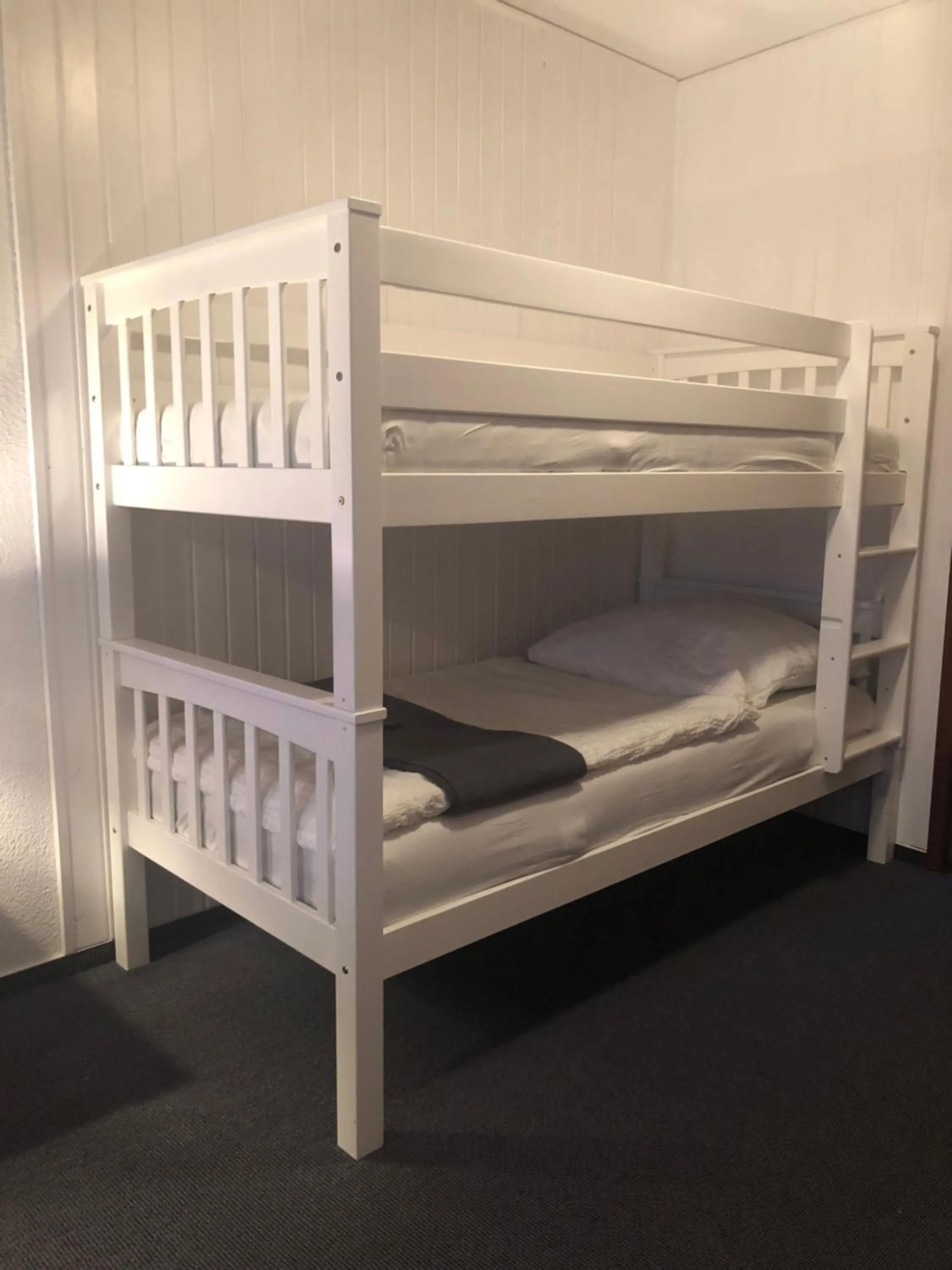 Bed in City-Hotel-Wolgast