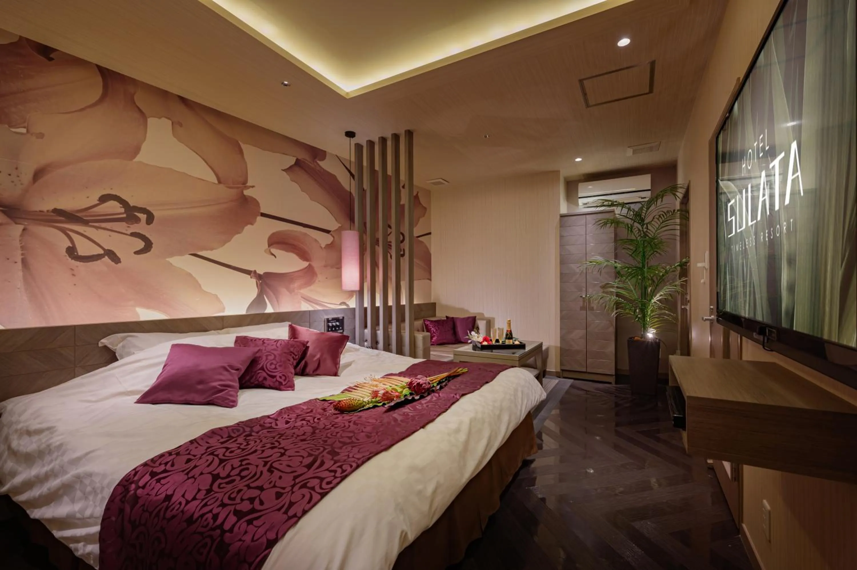 Bedroom, Bed in Hotel Sulata Yamagata Airport