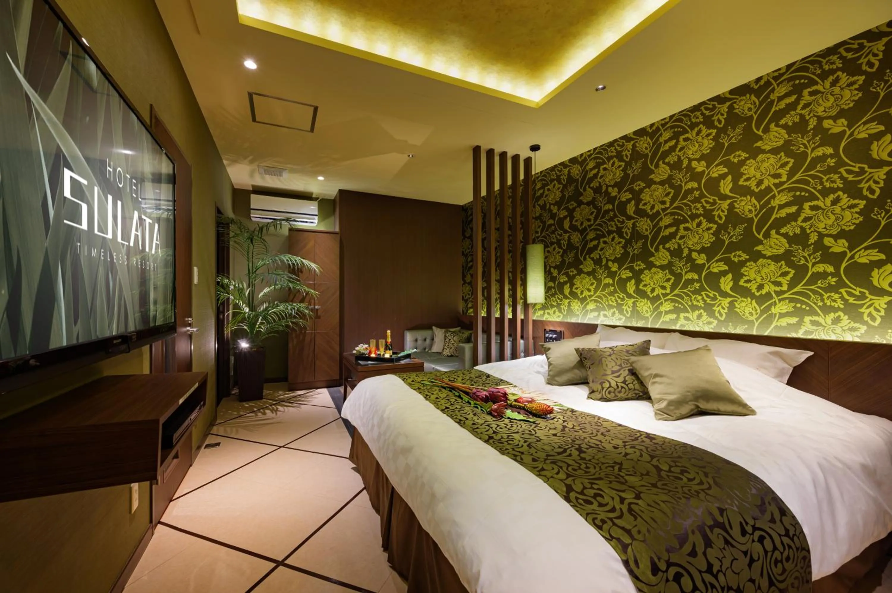 Bedroom, Bed in Hotel Sulata Yamagata Airport