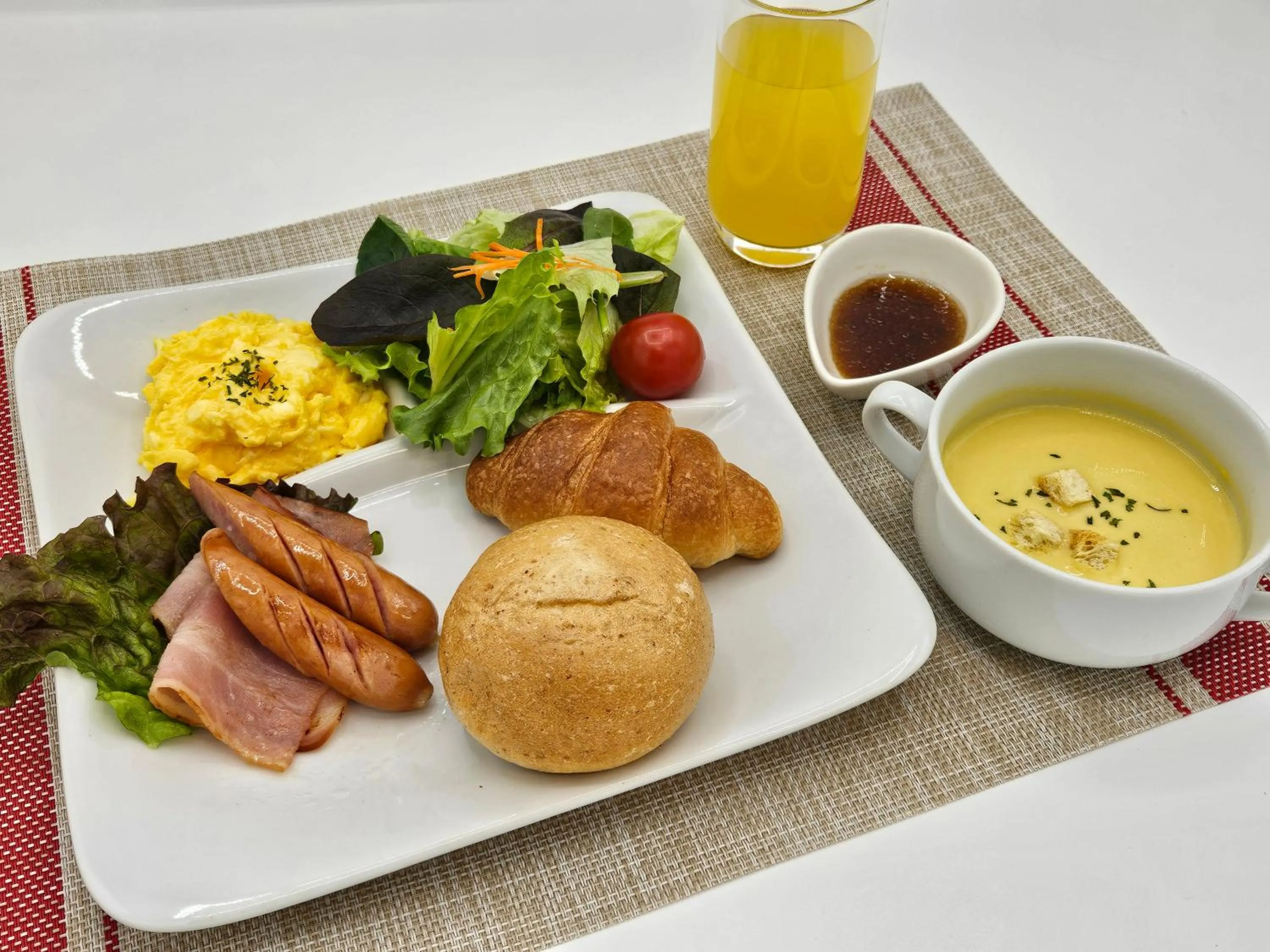 Breakfast in Hotel Sulata Yamagata Airport