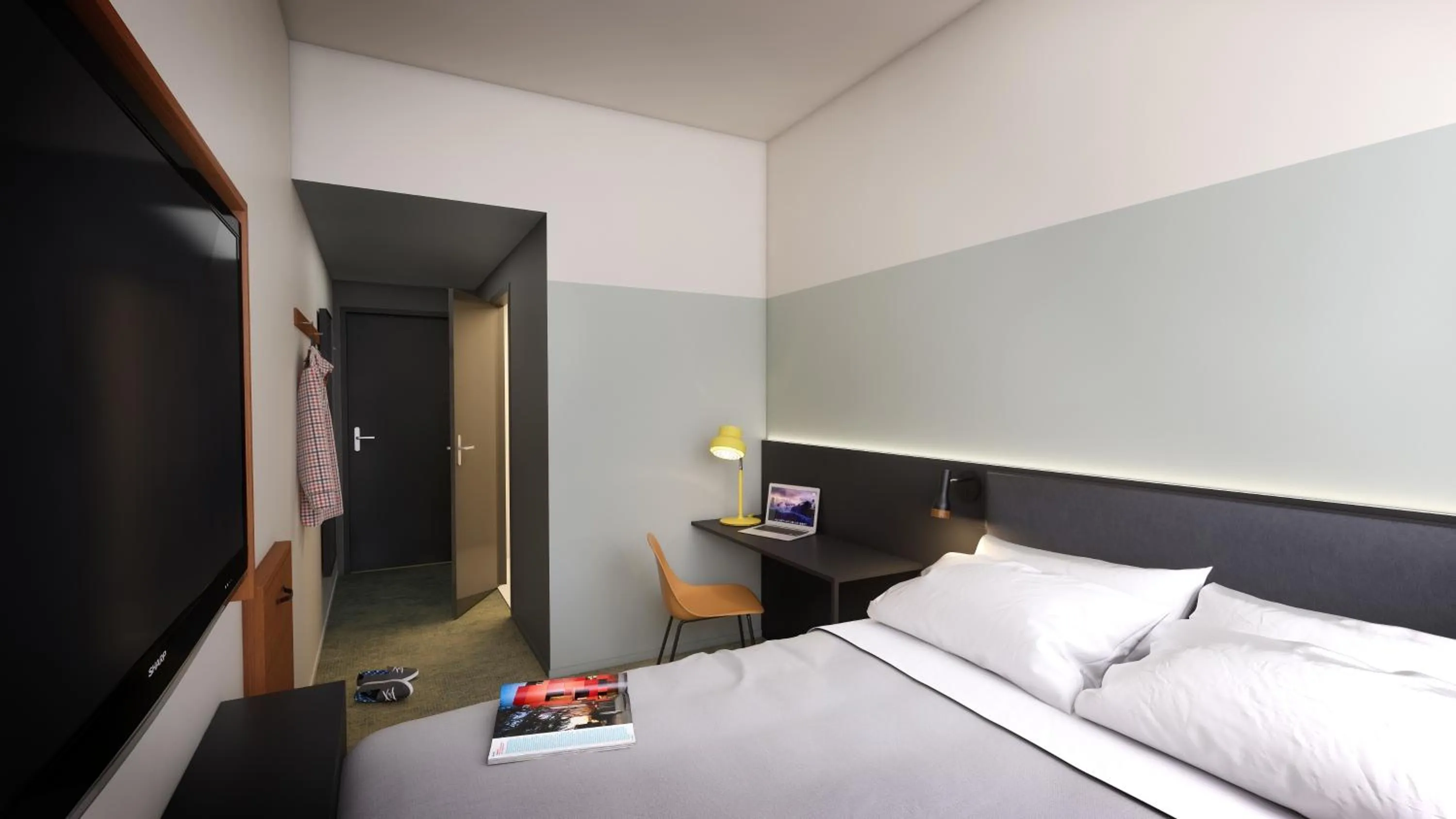 Bedroom, Bed in Comfort Hotel Västerås