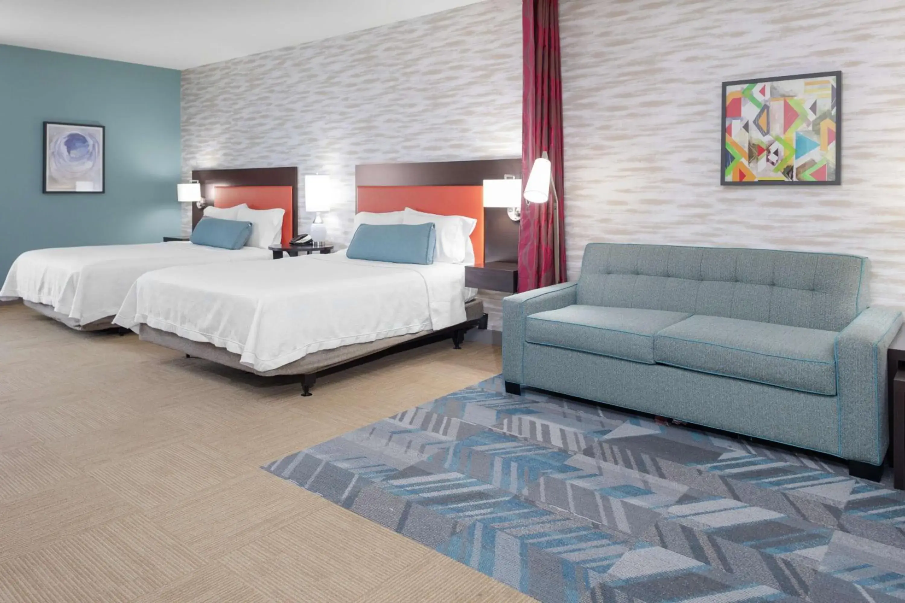 Queen Studio with Two Queen Beds - Disability Access/Non-Smoking in Home2 Suites by Hilton Fayetteville Fort Bragg Queen Studio with Two Queen Beds - Disability Access/Non-Smoking in Home2 Suites by Hilton Fayetteville Fort Bragg