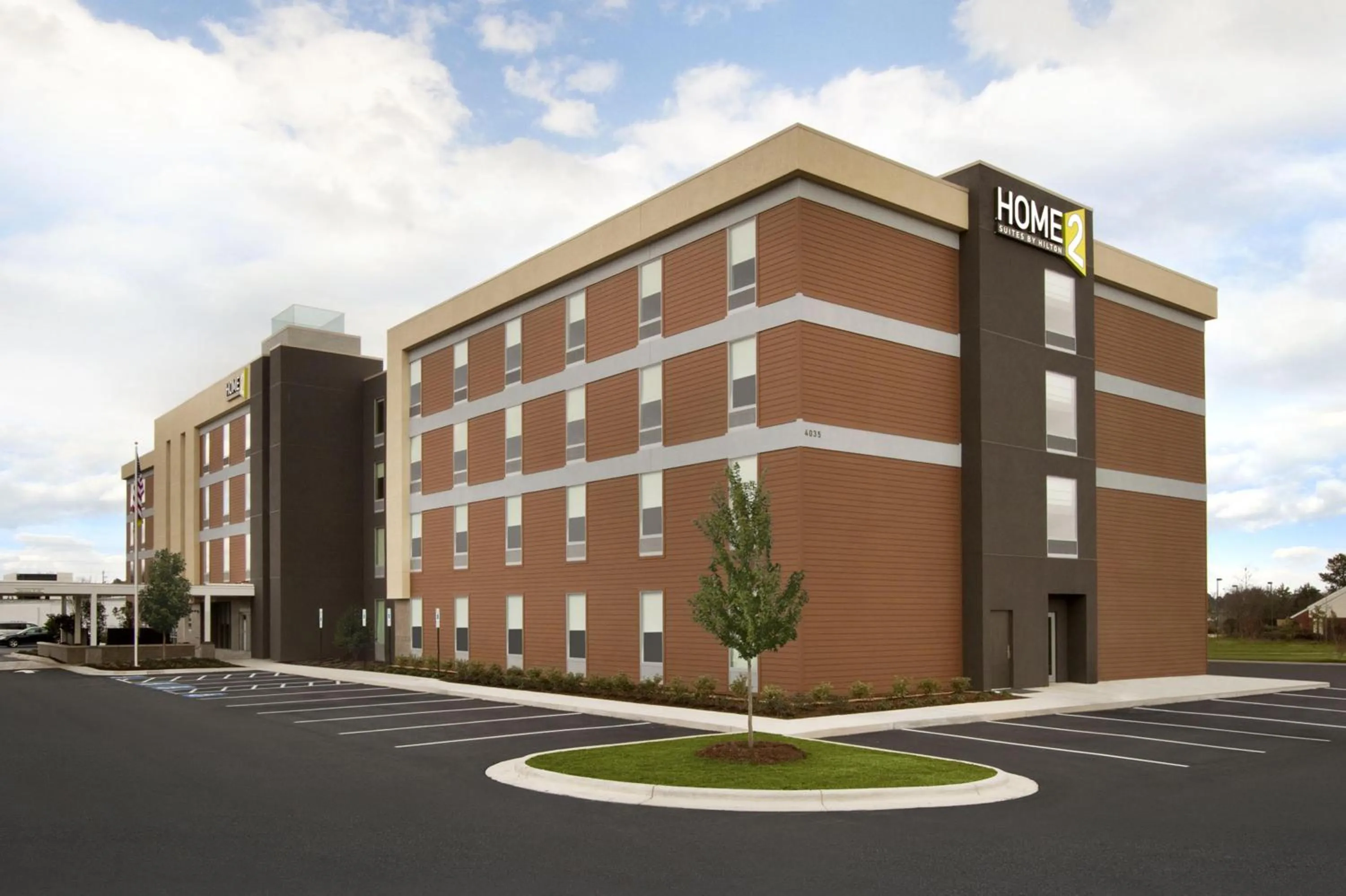 Property building in Home2 Suites by Hilton Fayetteville Fort Bragg