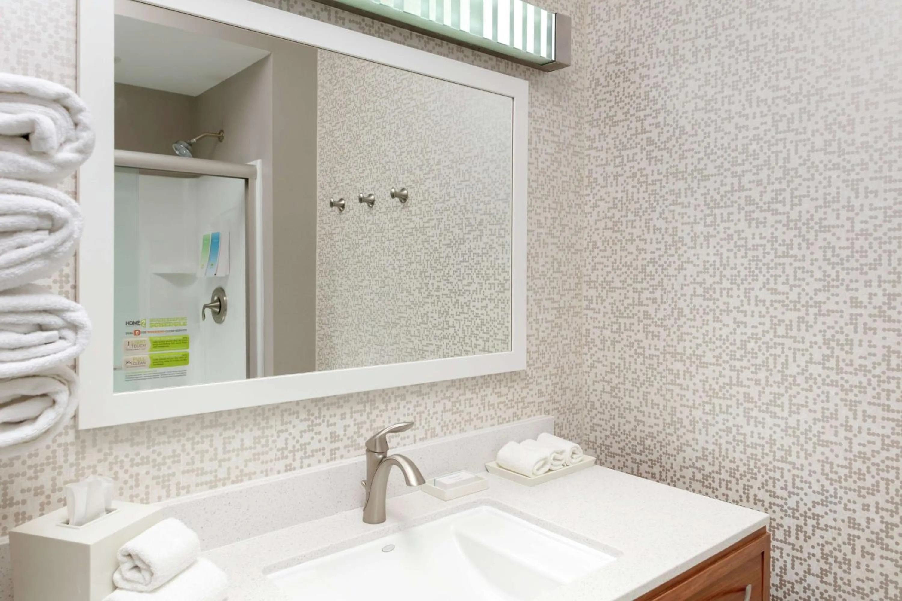 Bathroom in Home2 Suites by Hilton Fayetteville Fort Bragg