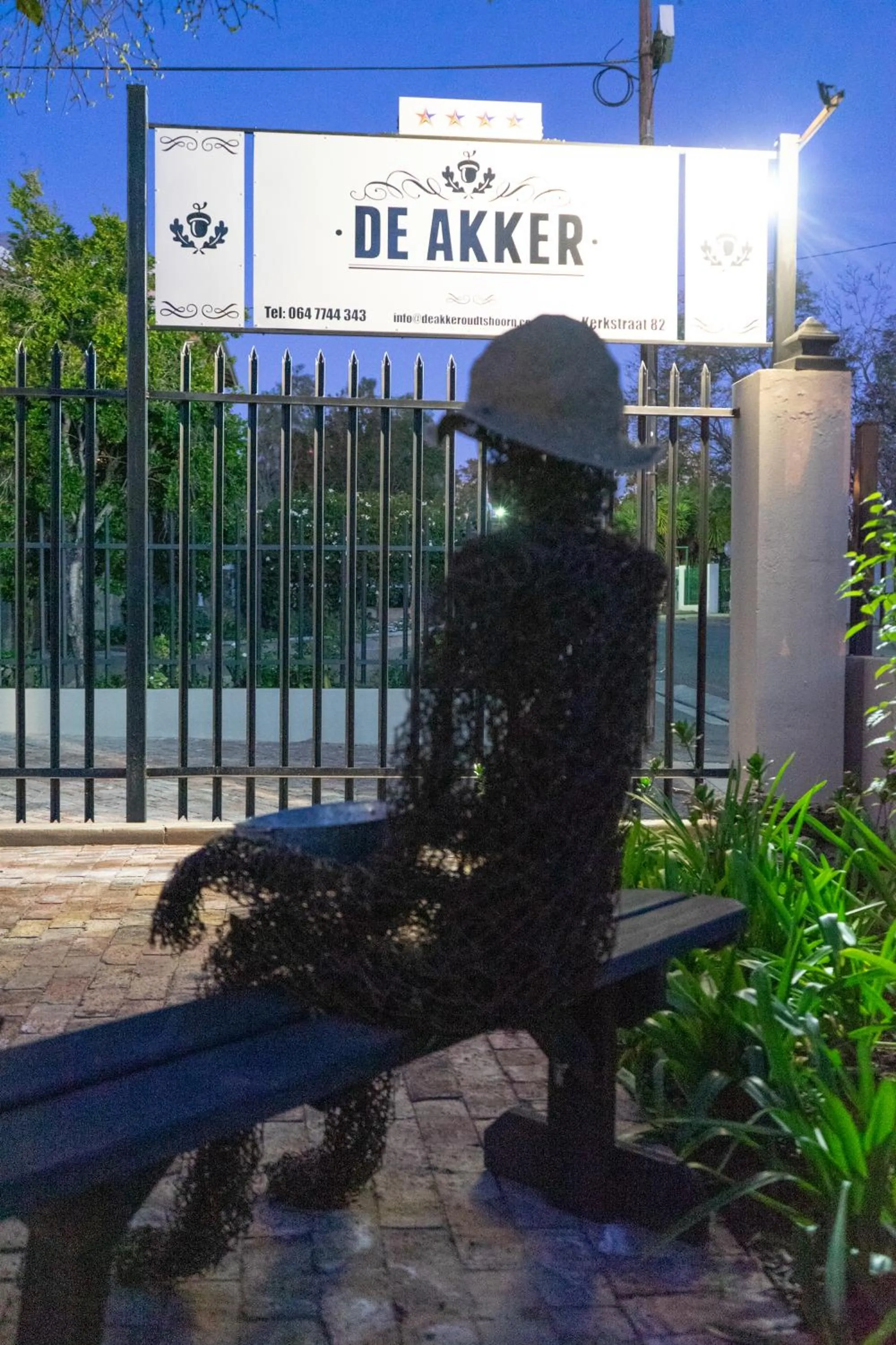 Garden in De Akker Guest House Oudtshoorn