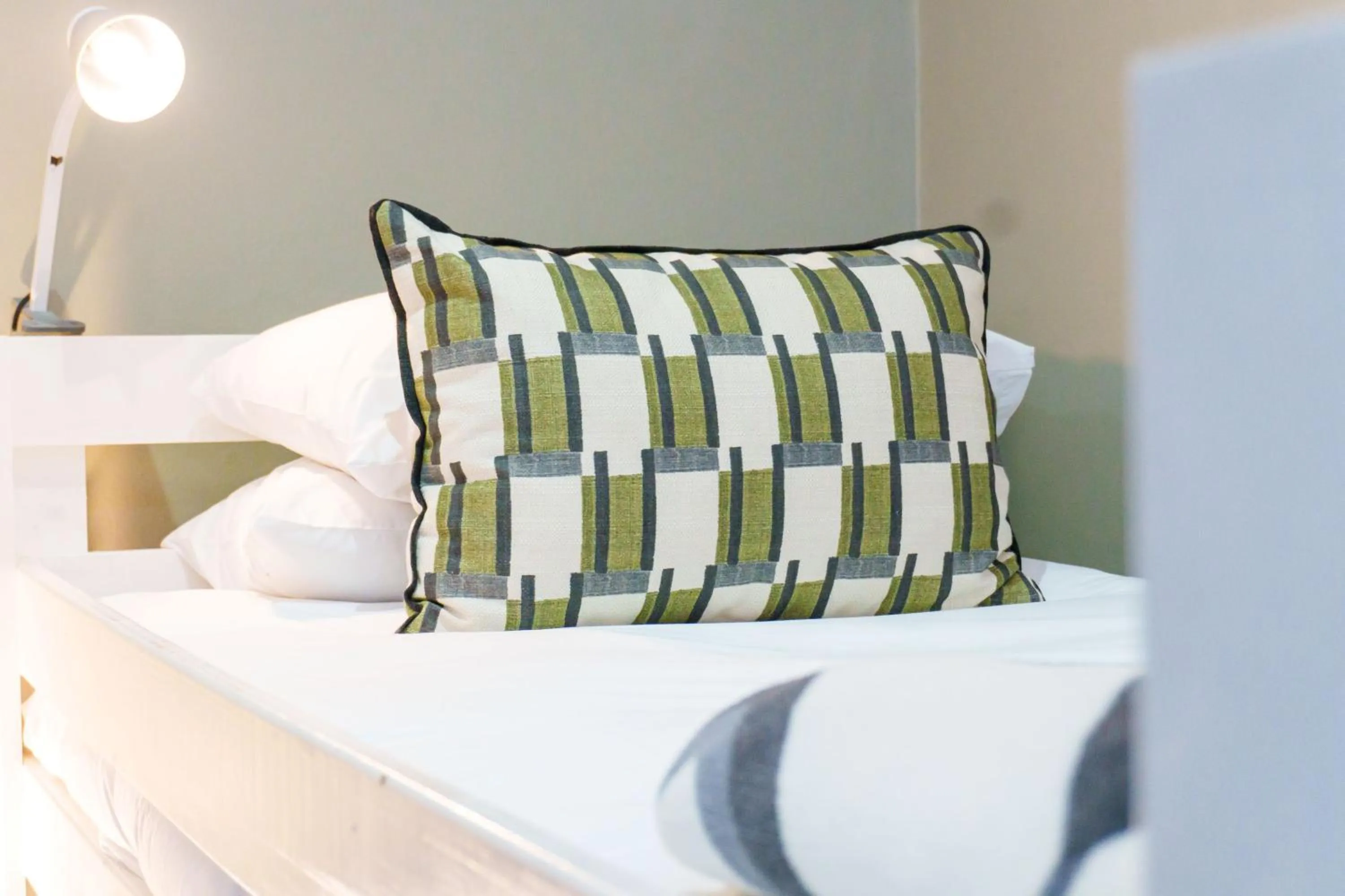 Decorative detail, Bed in De Akker Guest House Oudtshoorn