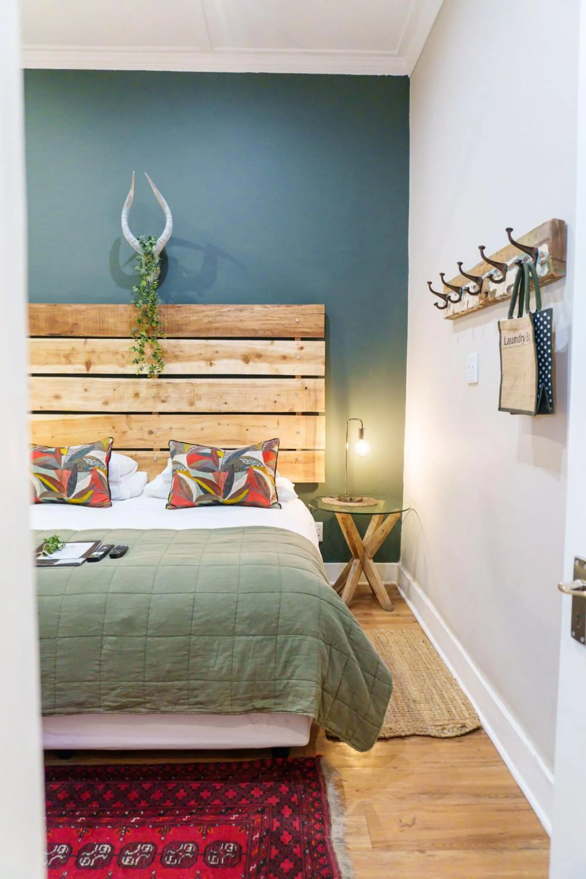 Bed in De Akker Guest House Oudtshoorn