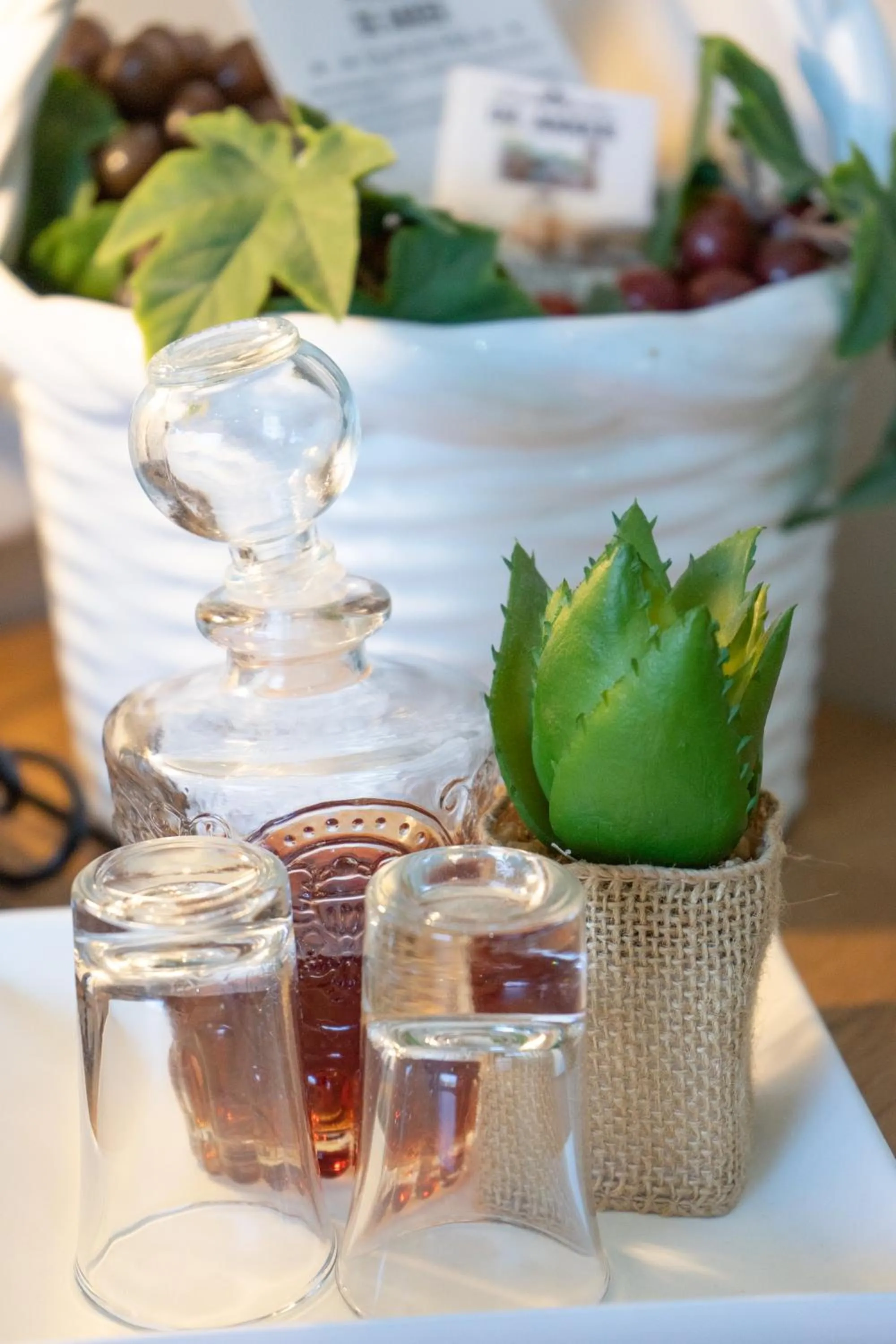 Decorative detail in De Akker Guest House Oudtshoorn