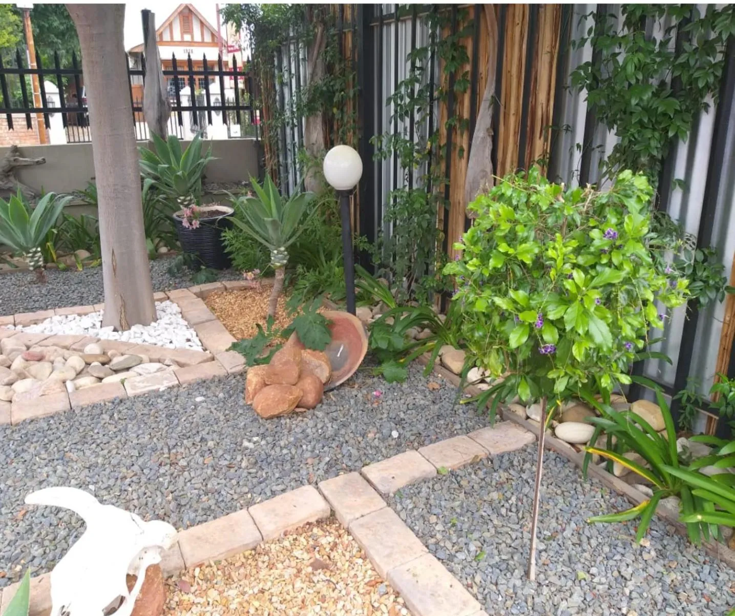 Garden in De Akker Guest House Oudtshoorn