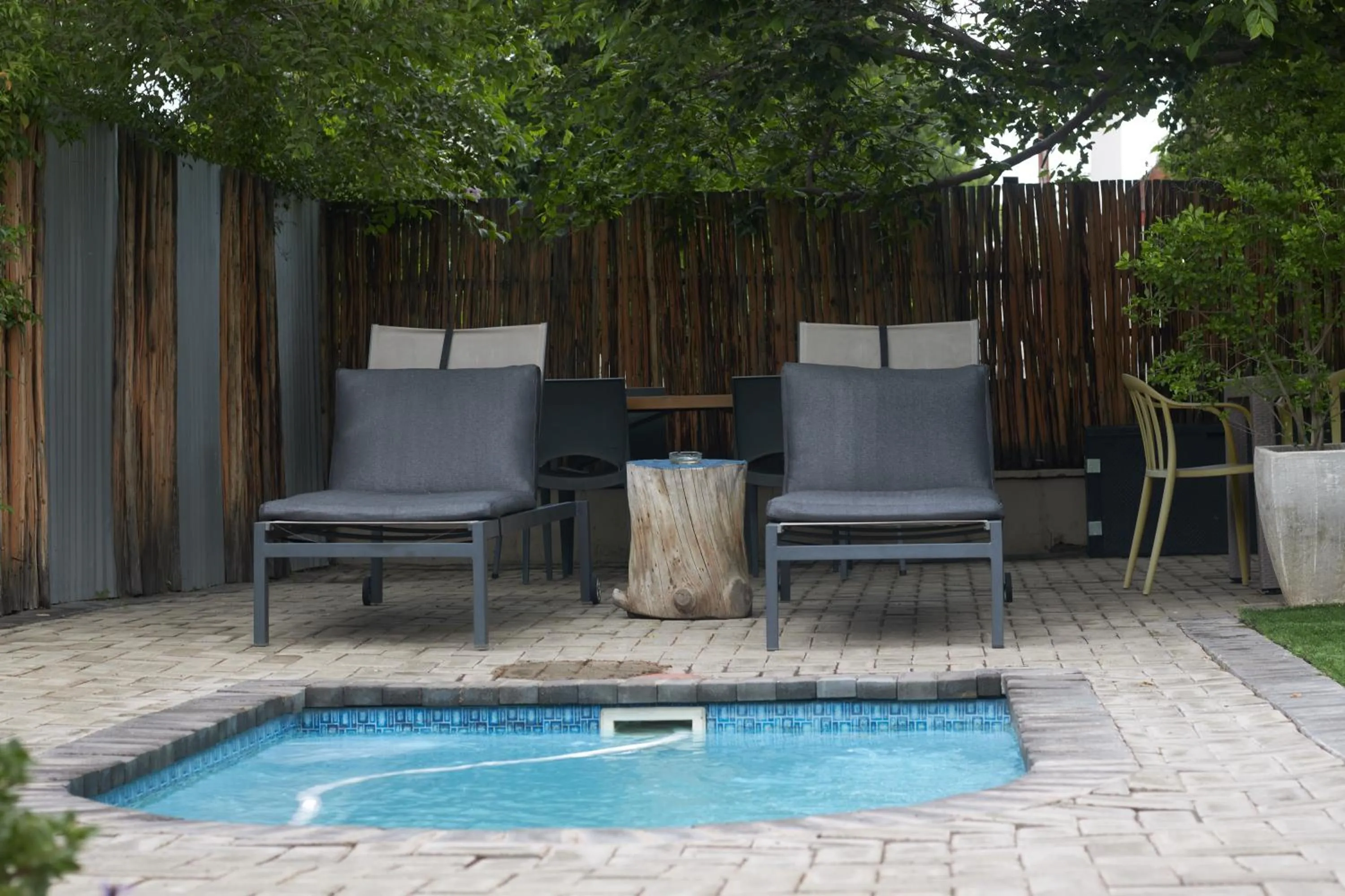 sunbed in De Akker Guest House Oudtshoorn