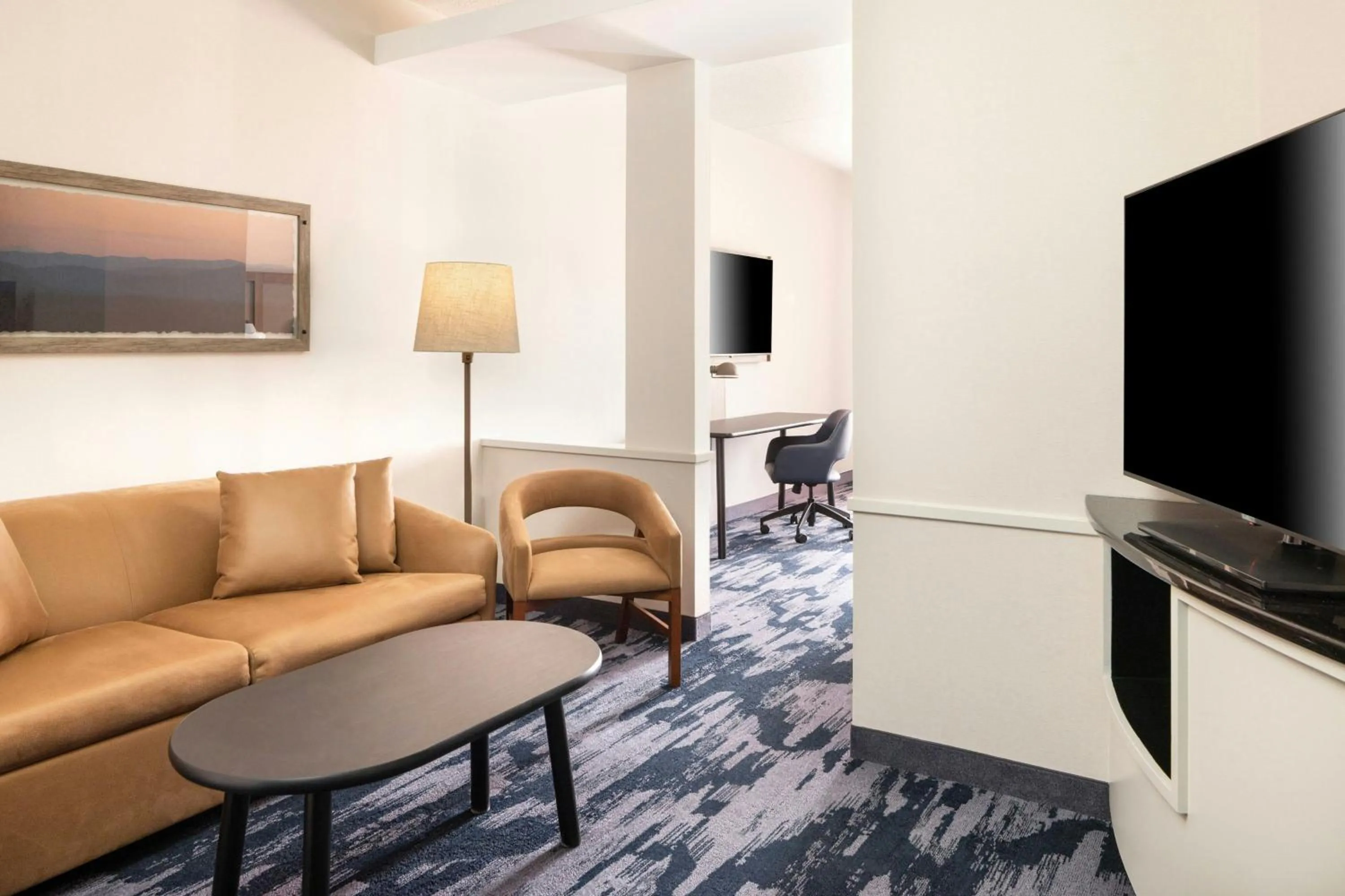Living room in Fairfield Inn & Suites – Buffalo Airport