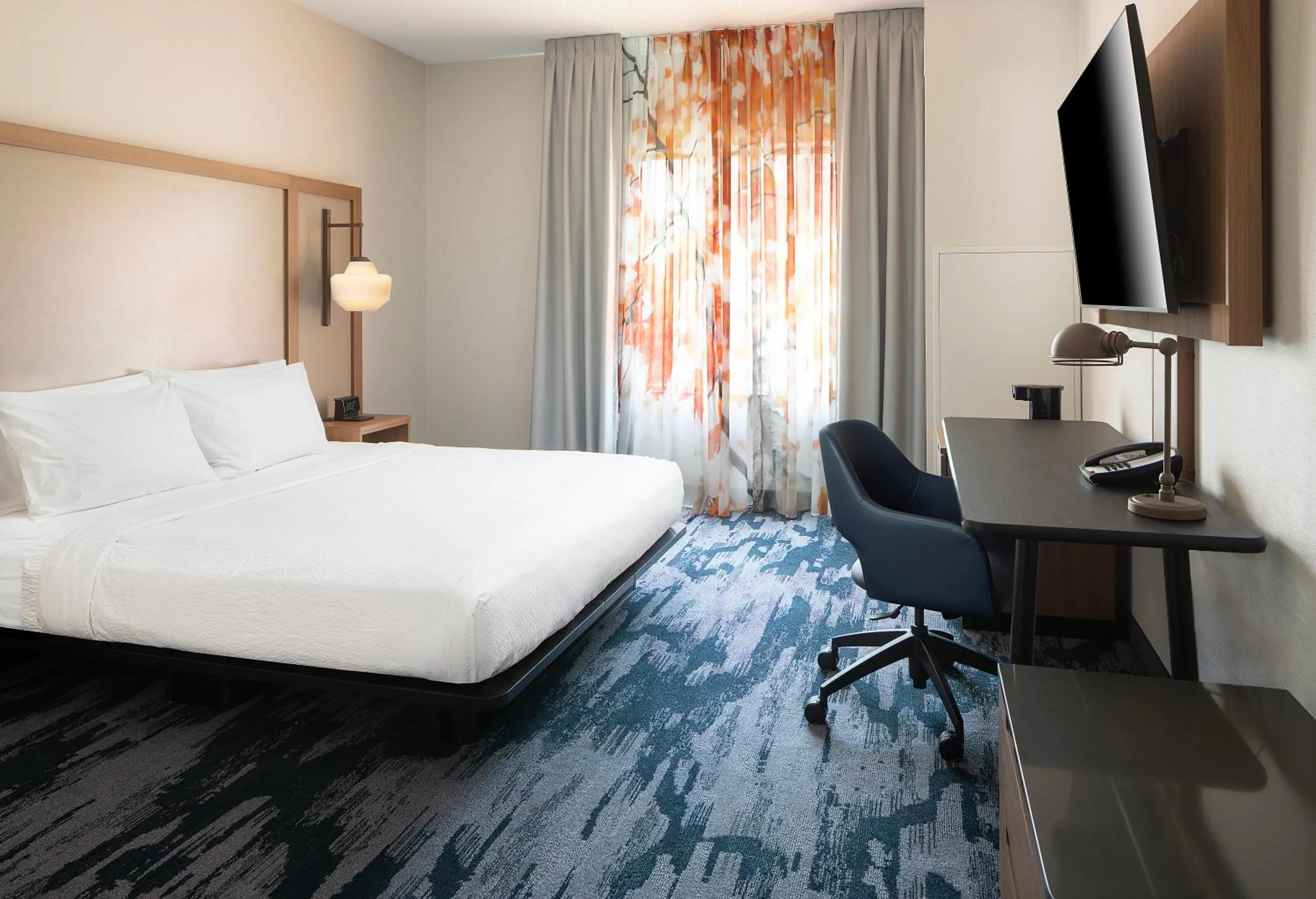 Bedroom, Bed in Fairfield Inn & Suites – Buffalo Airport