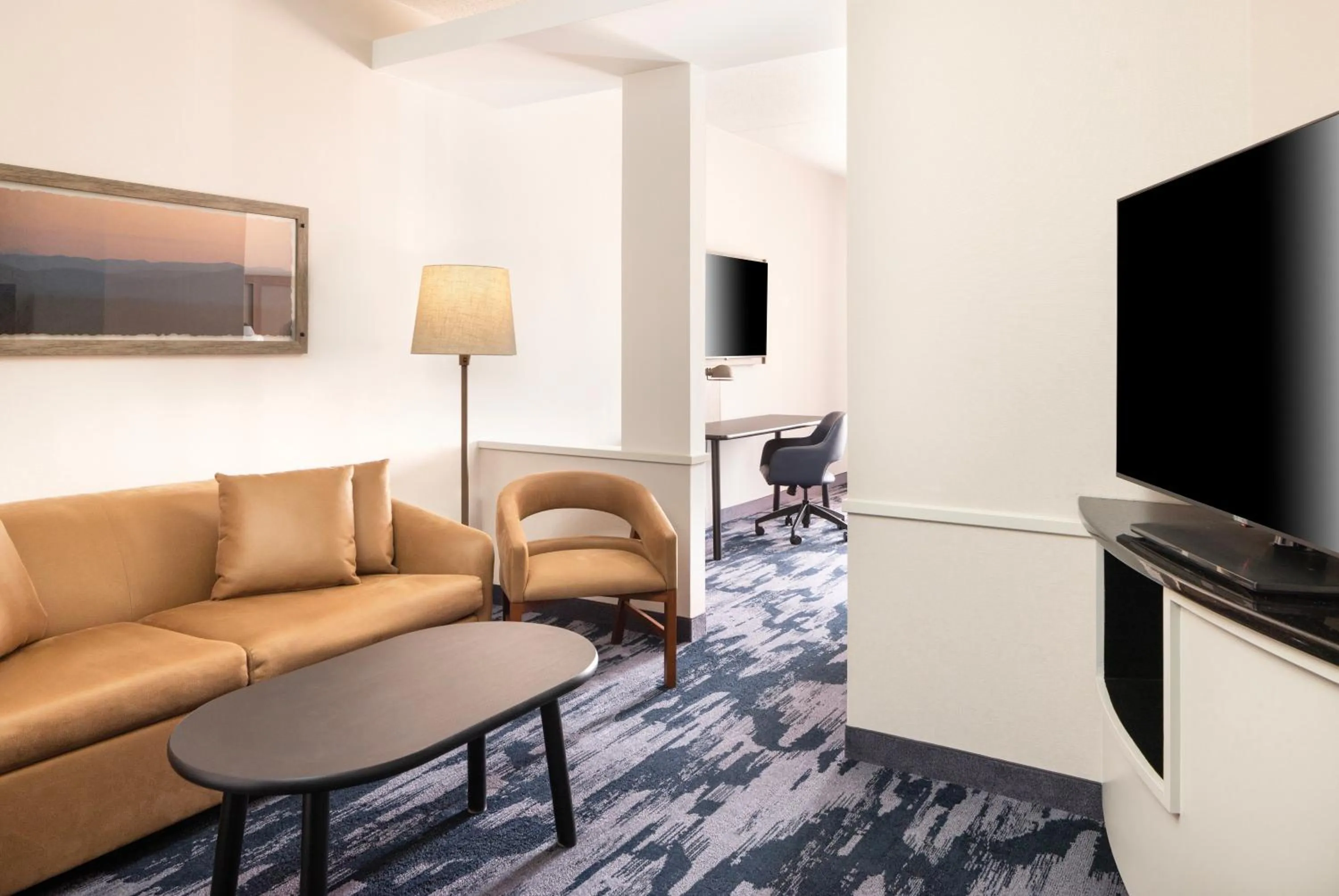 Seating area in Fairfield Inn & Suites – Buffalo Airport