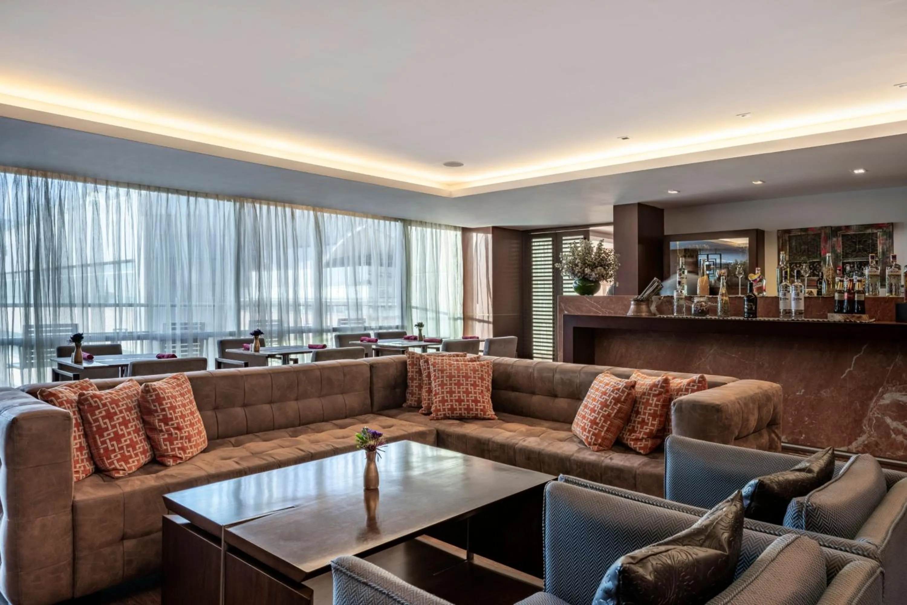 Lounge or bar in JW Marriott Hotel Bogotá