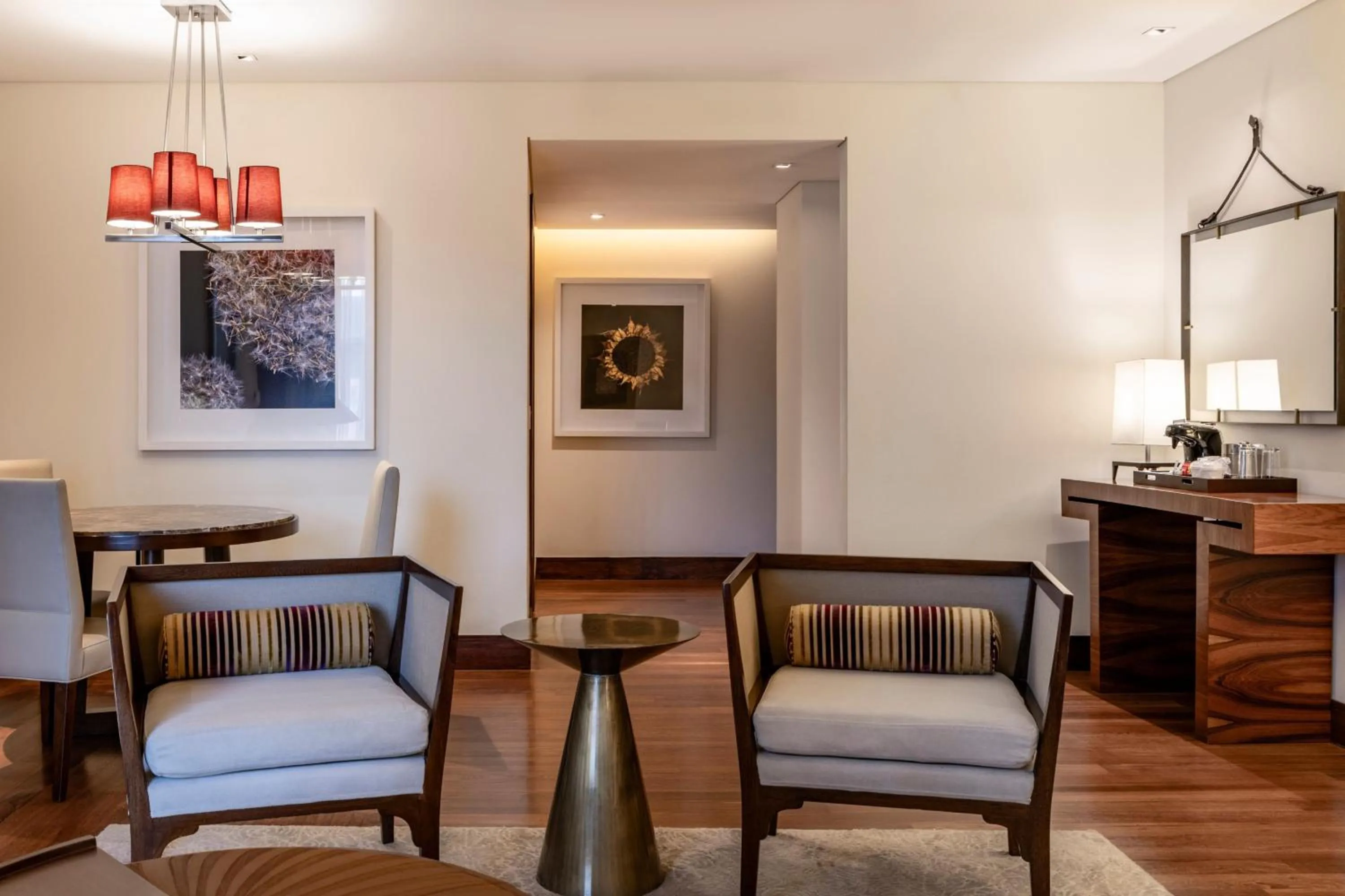 Living room in JW Marriott Hotel Bogotá