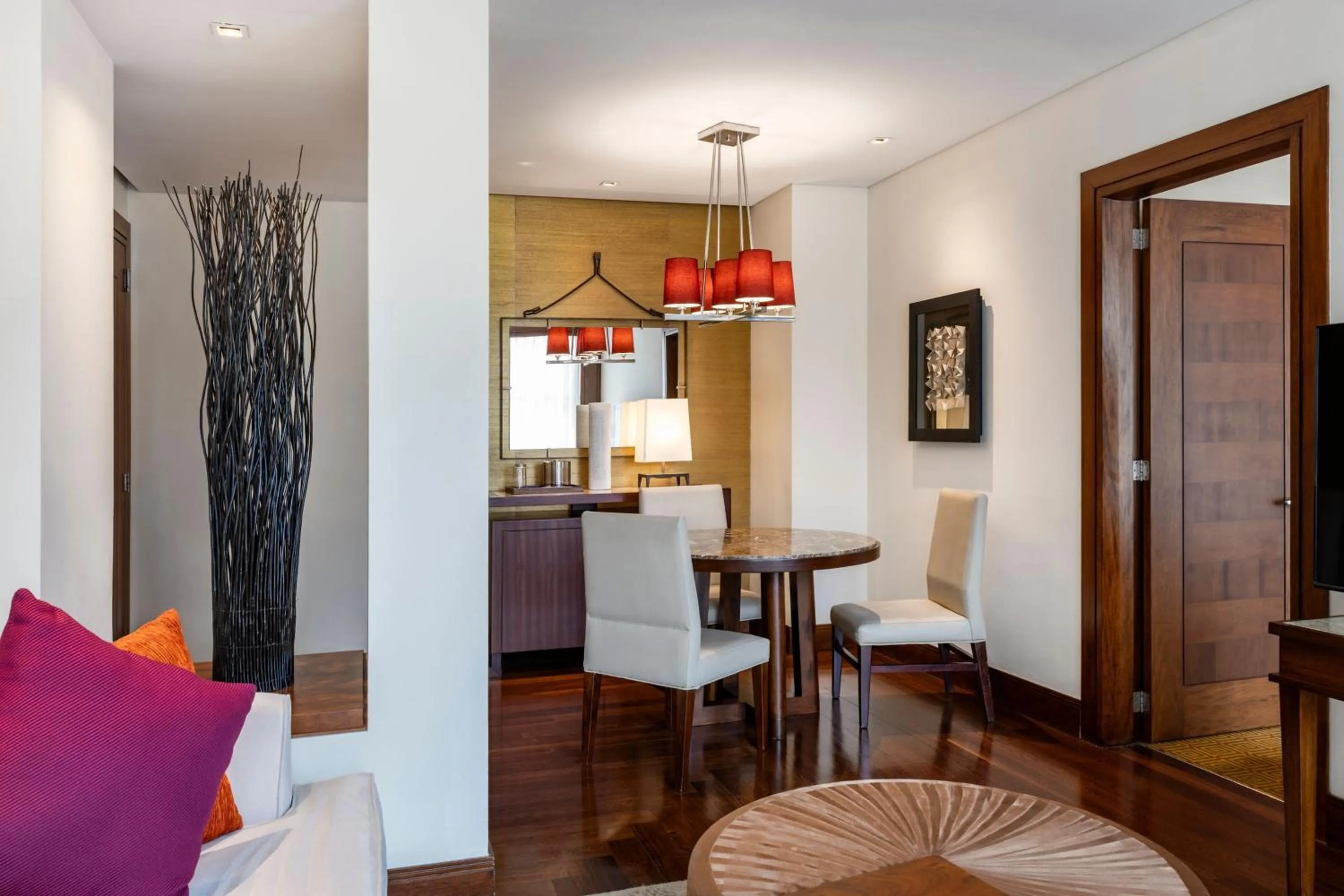 Living room in JW Marriott Hotel Bogotá