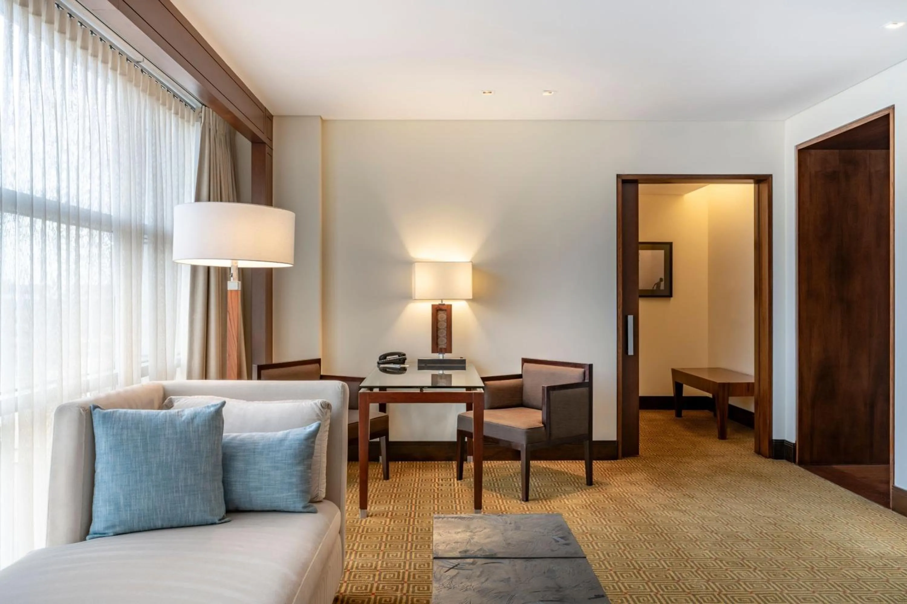 Living room in JW Marriott Hotel Bogotá