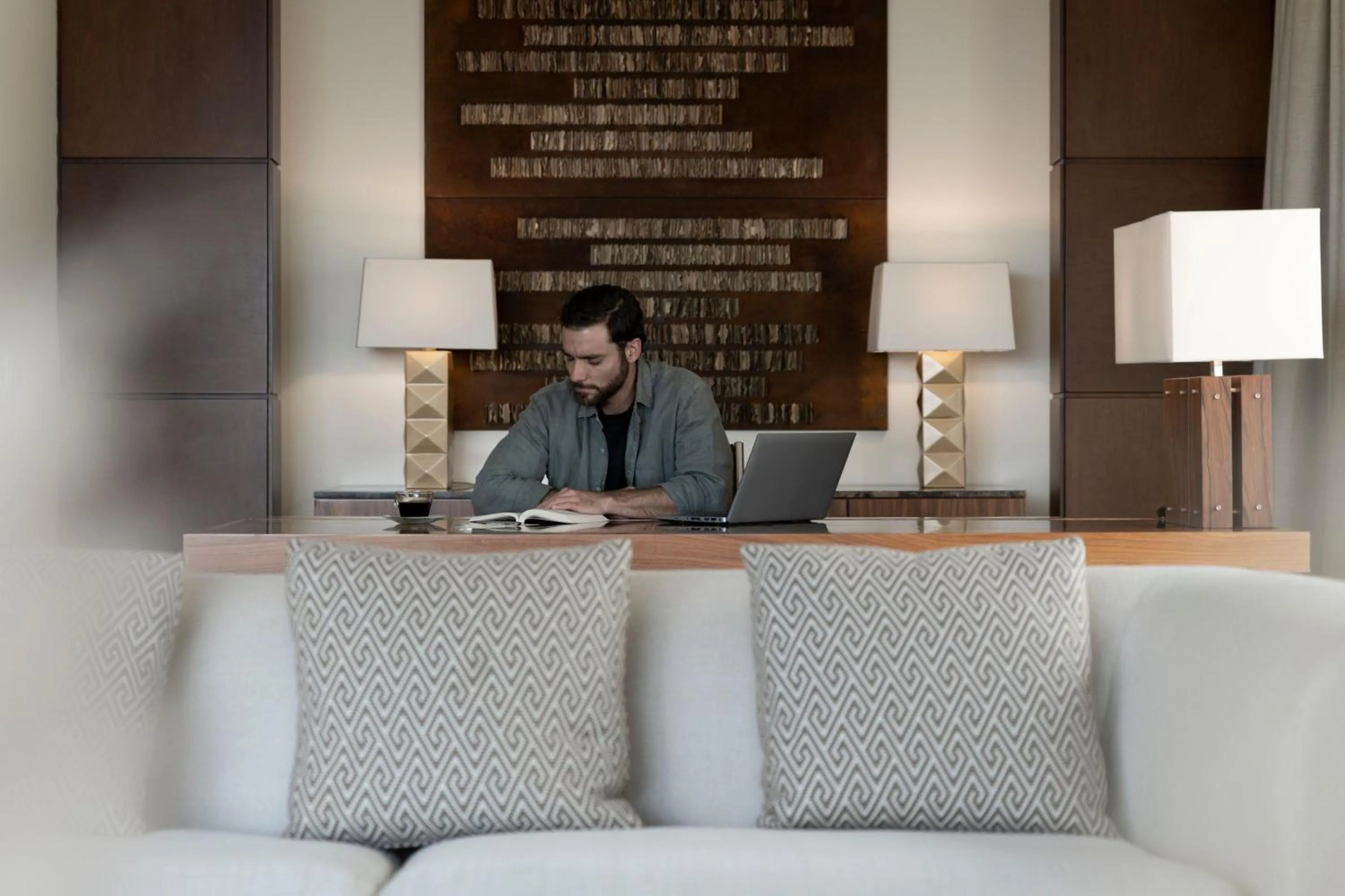 Lobby or reception in JW Marriott Hotel Bogotá