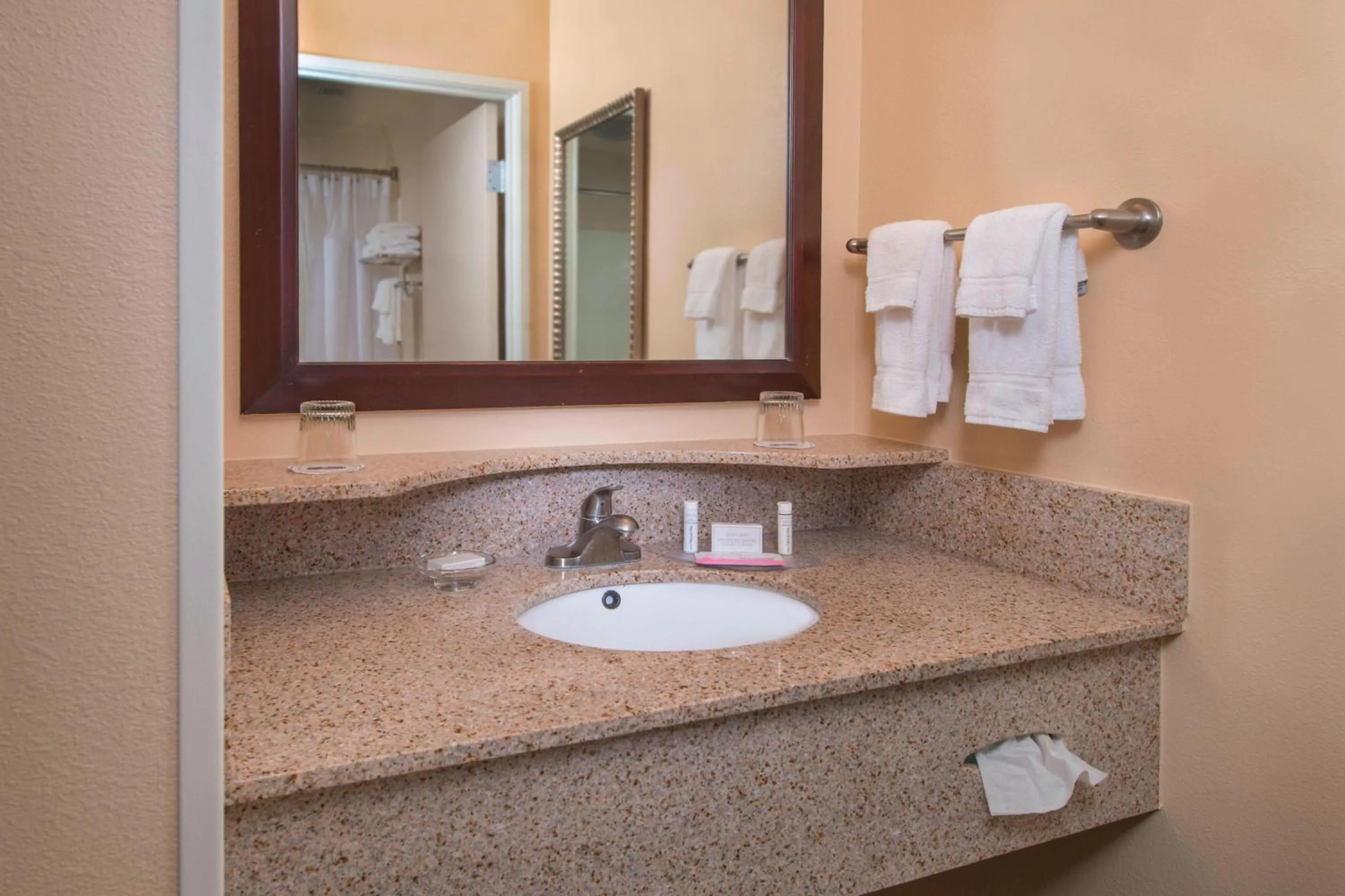 Bathroom in SpringHill Suites Prince Frederick