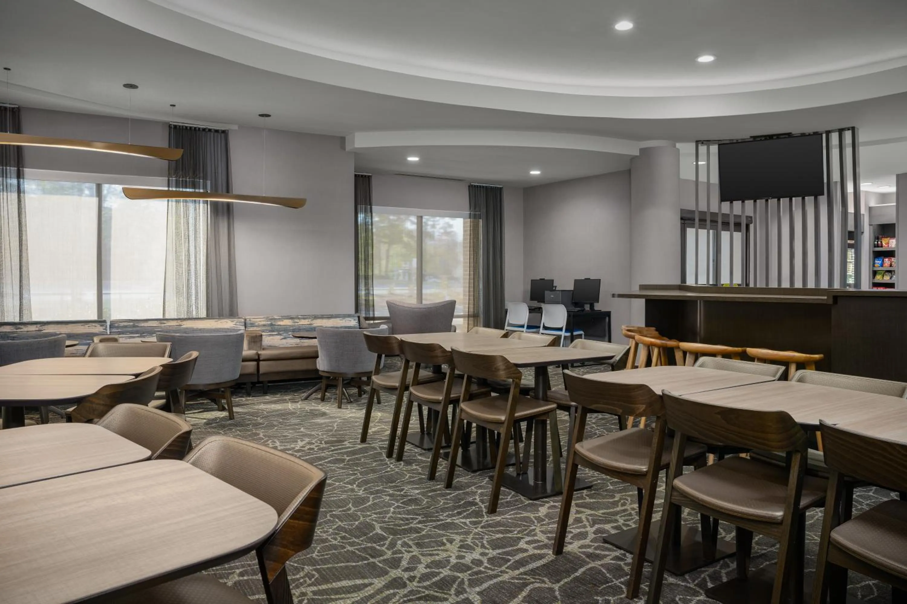 Seating area in SpringHill Suites by Marriott Annapolis