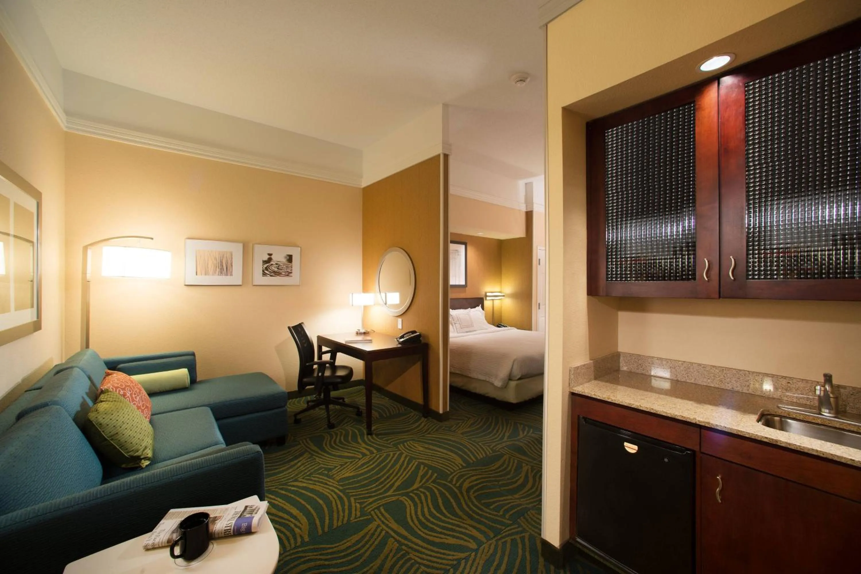 Photo of the whole room, Bed in SpringHill Suites by Marriott Annapolis