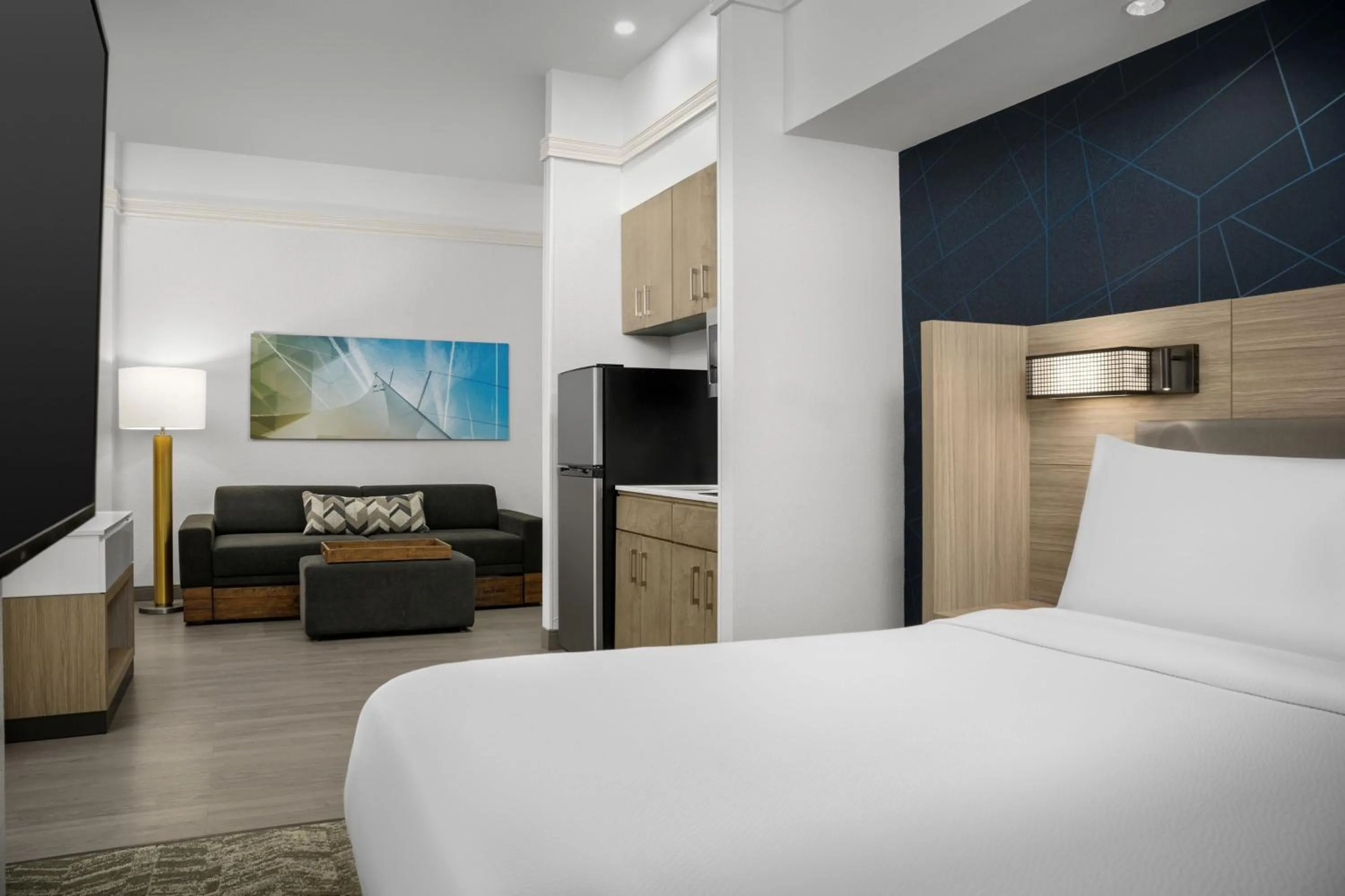 Bedroom, Bed in SpringHill Suites by Marriott Annapolis