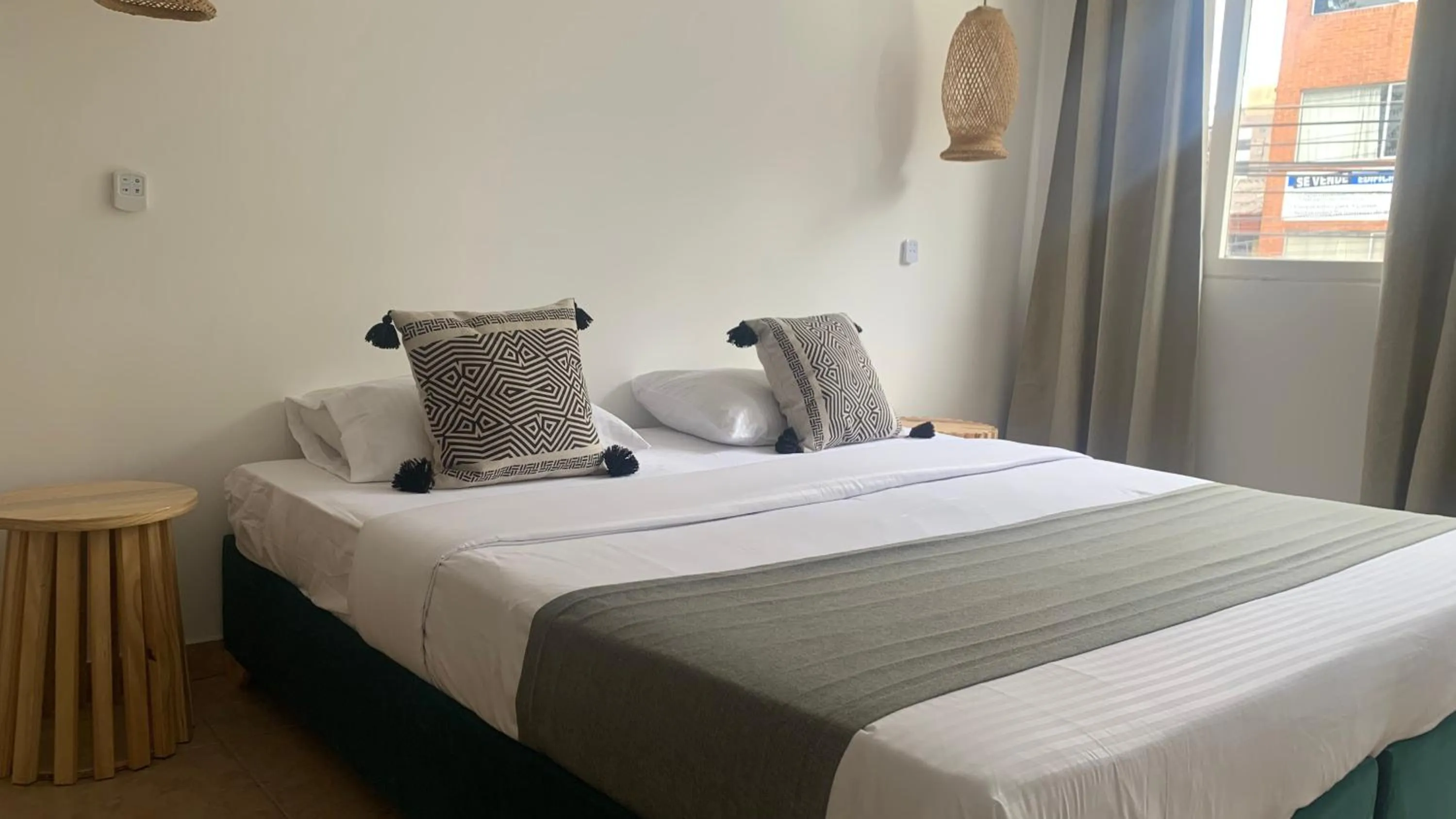 Bed in Hotel Quintas de Normandia