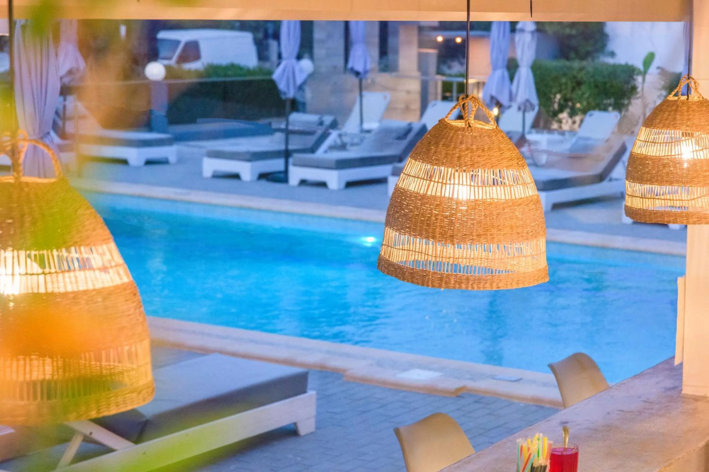 Swimming pool in Akritas Hotel Pefkochori