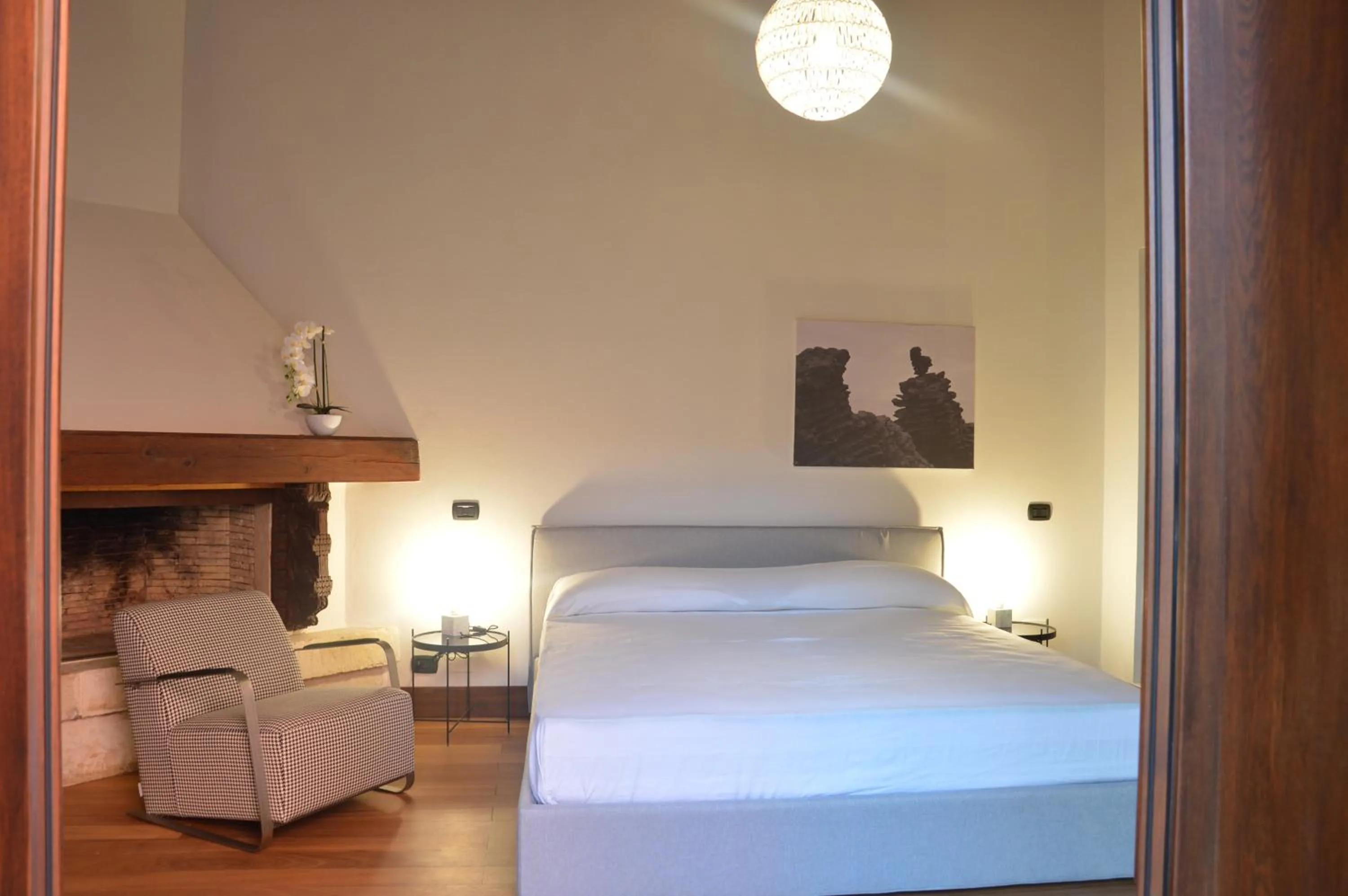 Photo of the whole room, Bed in Casa Realia