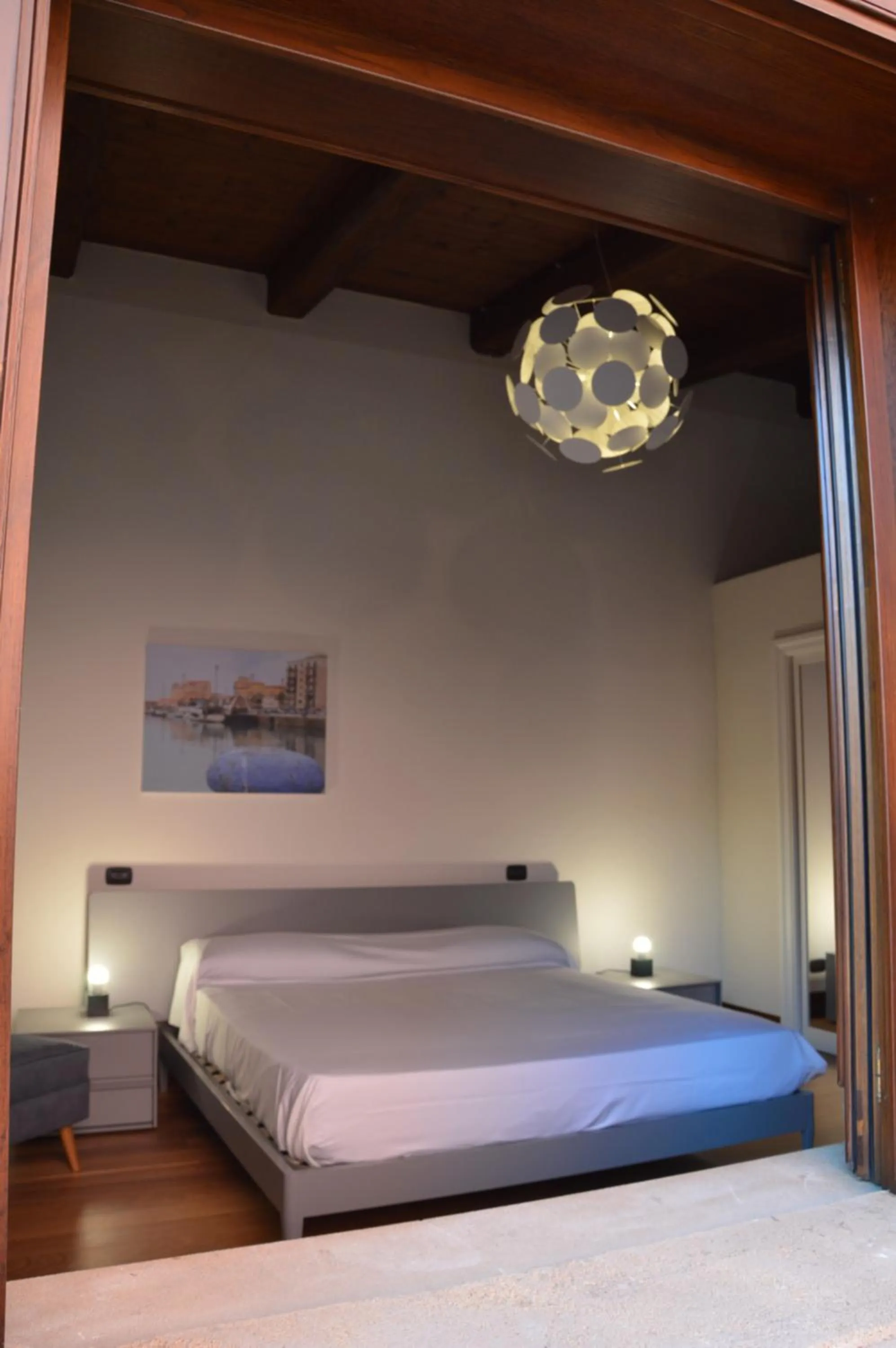 Photo of the whole room, Bed in Casa Realia