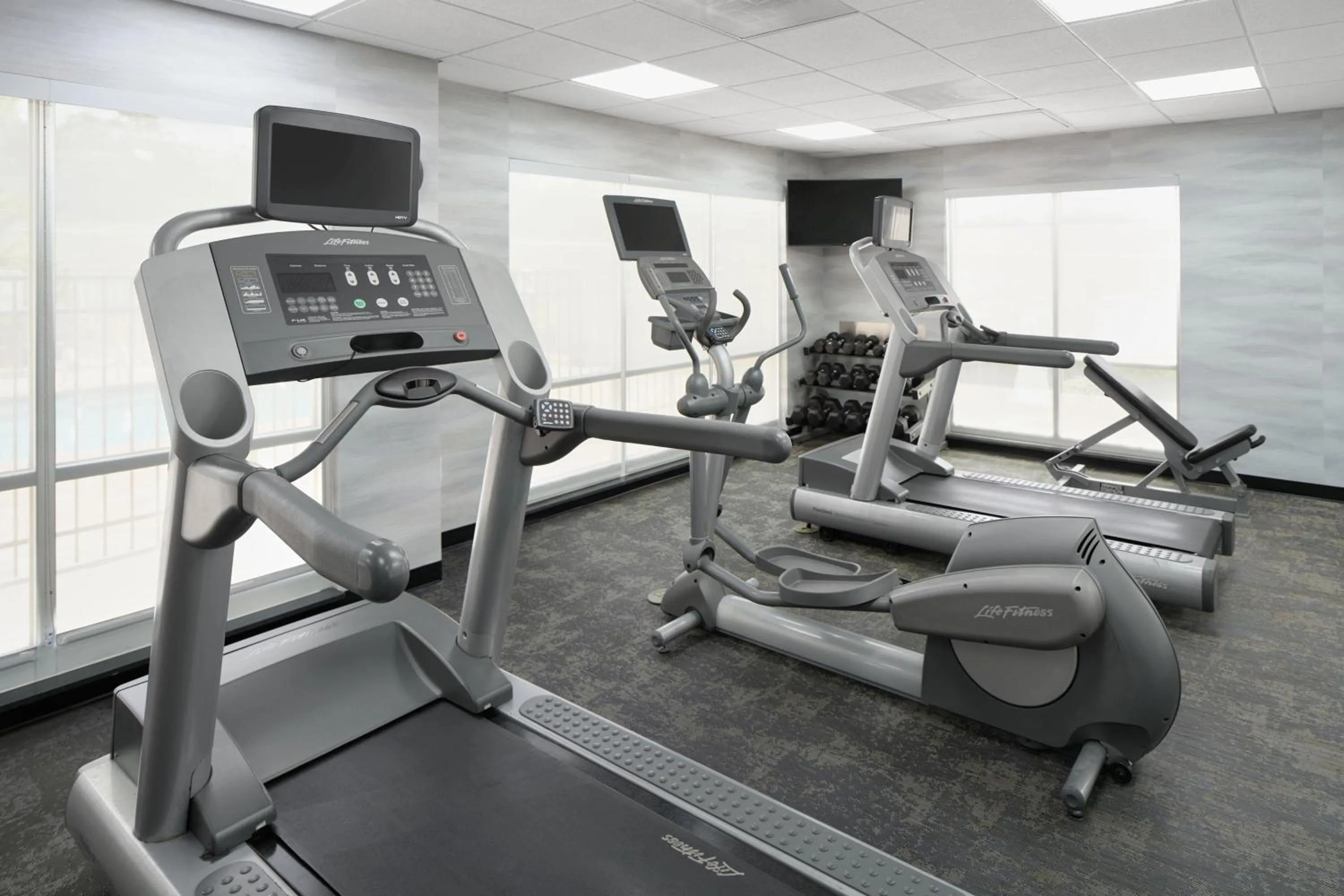 Fitness centre/facilities in Fairfield Inn & Suites Columbia Northeast