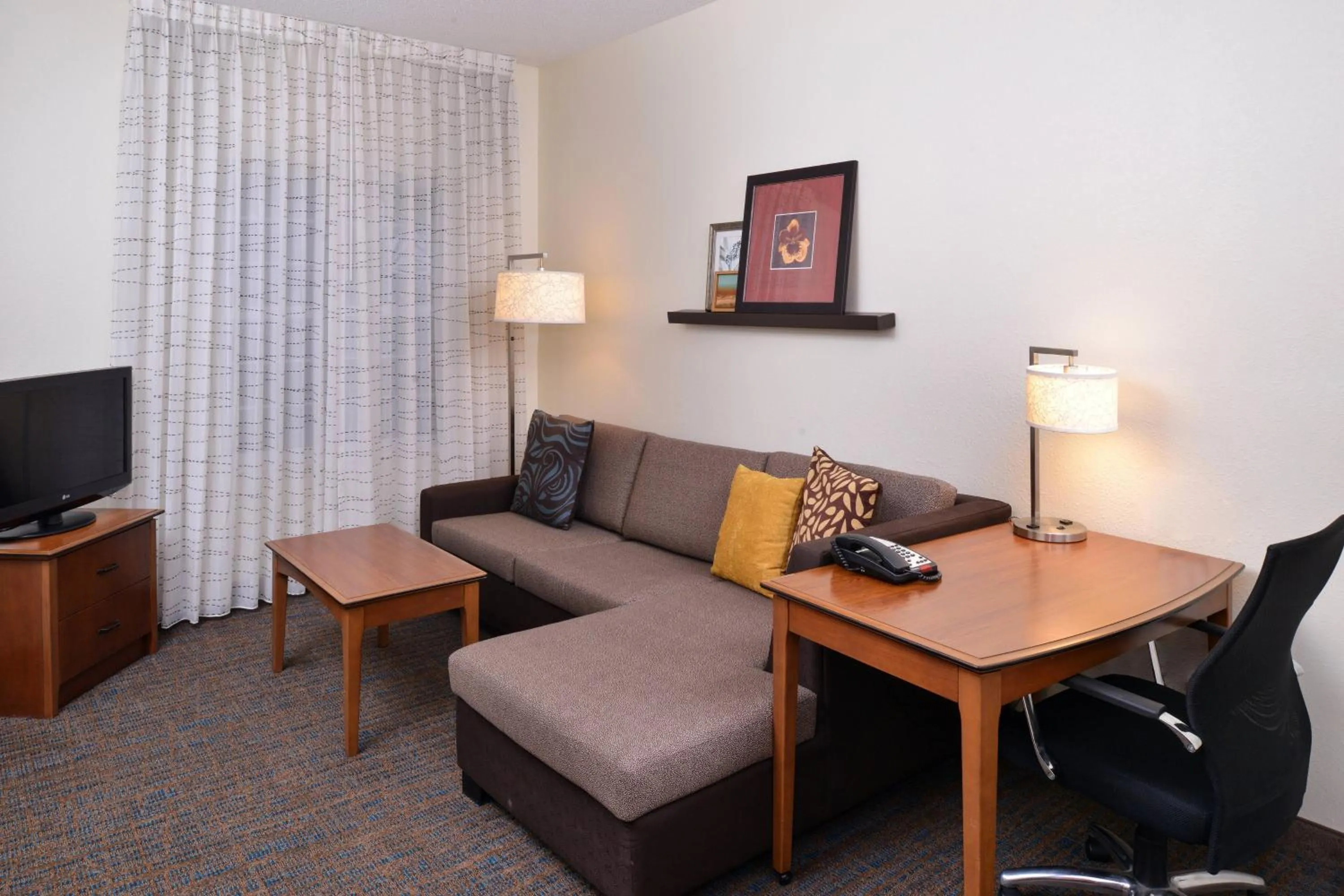 Living room in Residence Inn Columbia Northeast/Fort Jackson Area