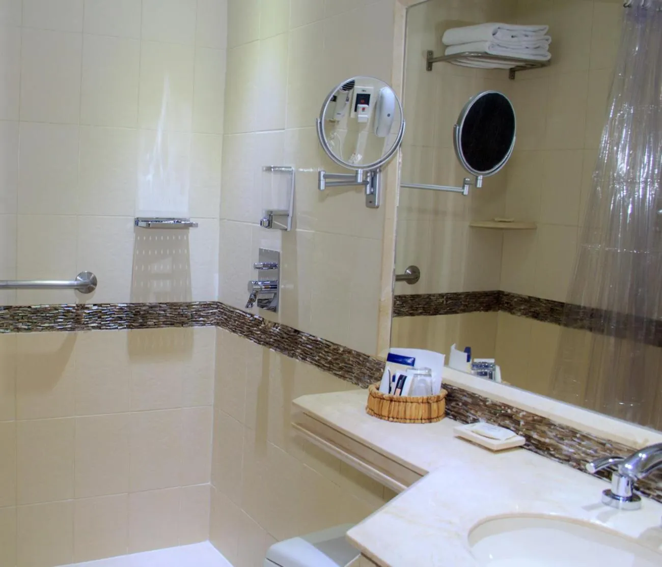 Bathroom in Country International Hotel