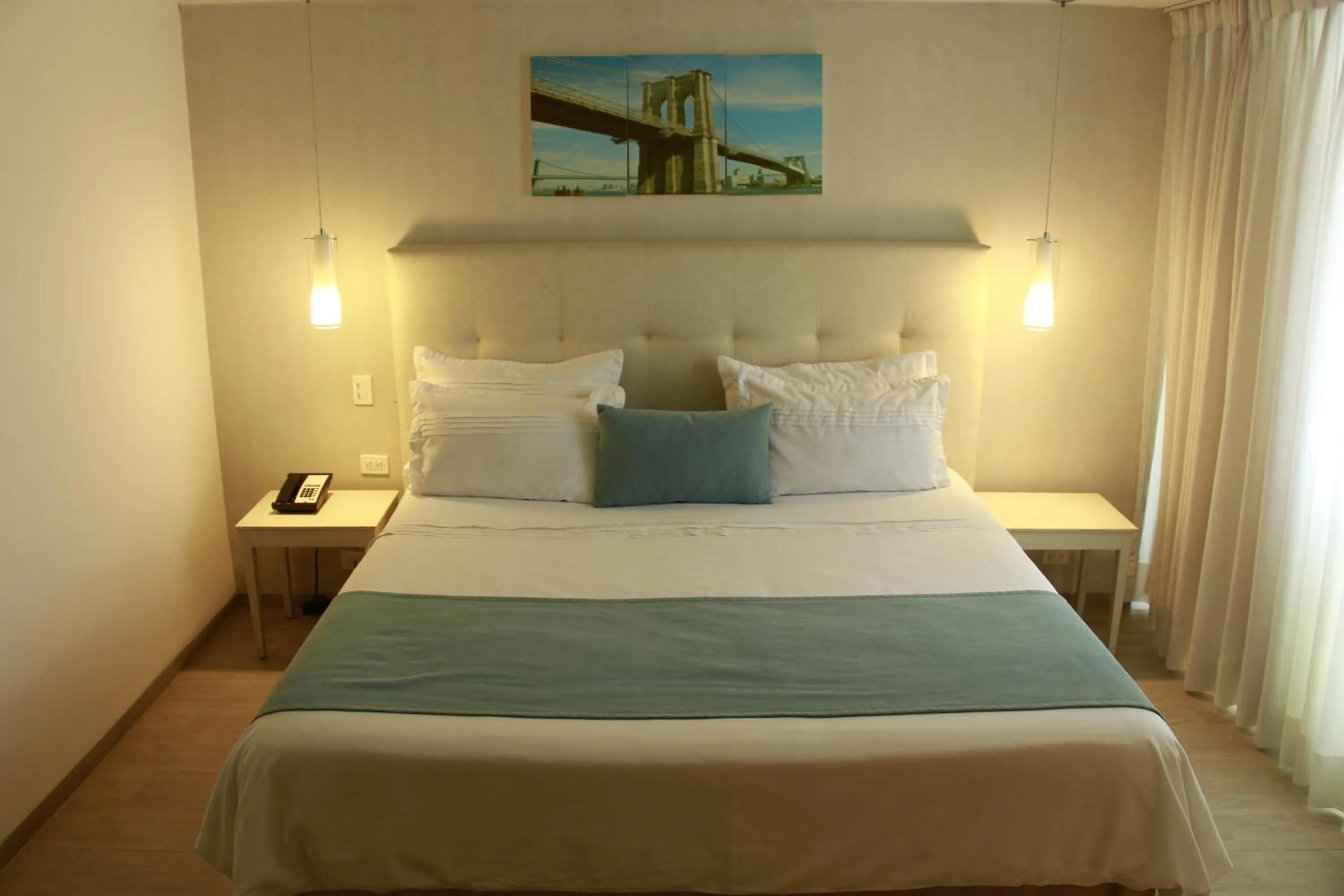 Photo of the whole room, Bed in Country International Hotel