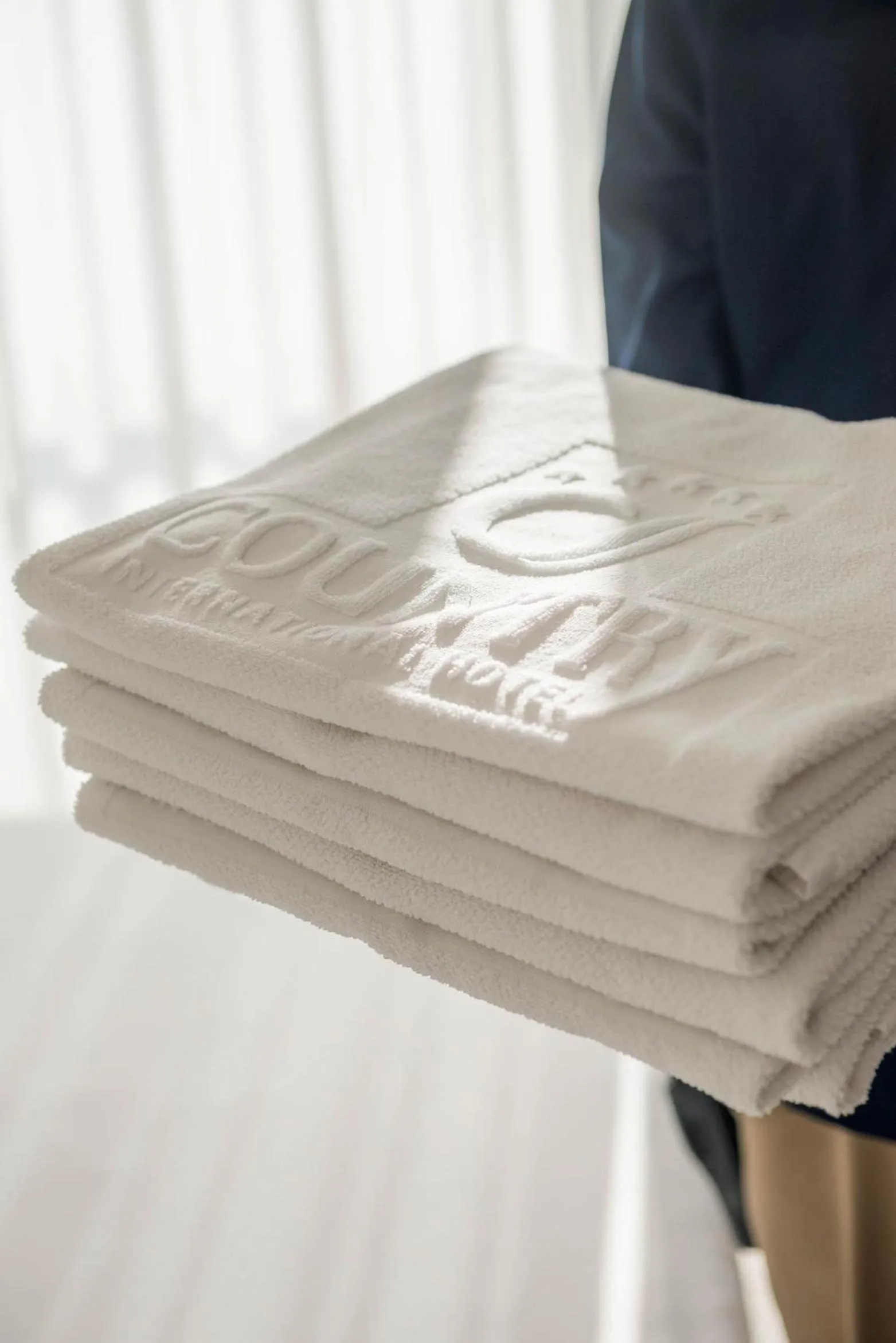 towels in Country International Hotel