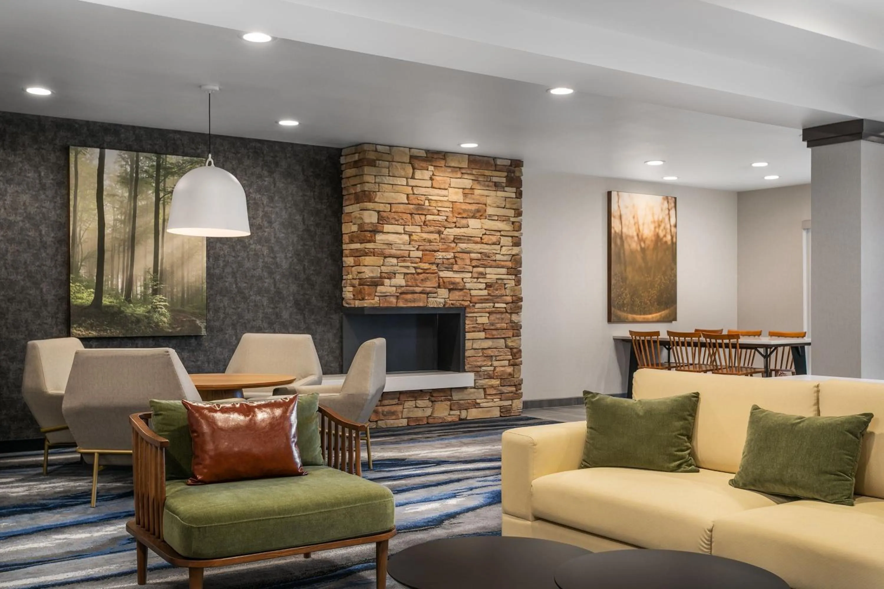 Lobby or reception in Fairfield Inn & Suites by Marriott Chattanooga South East Ridge