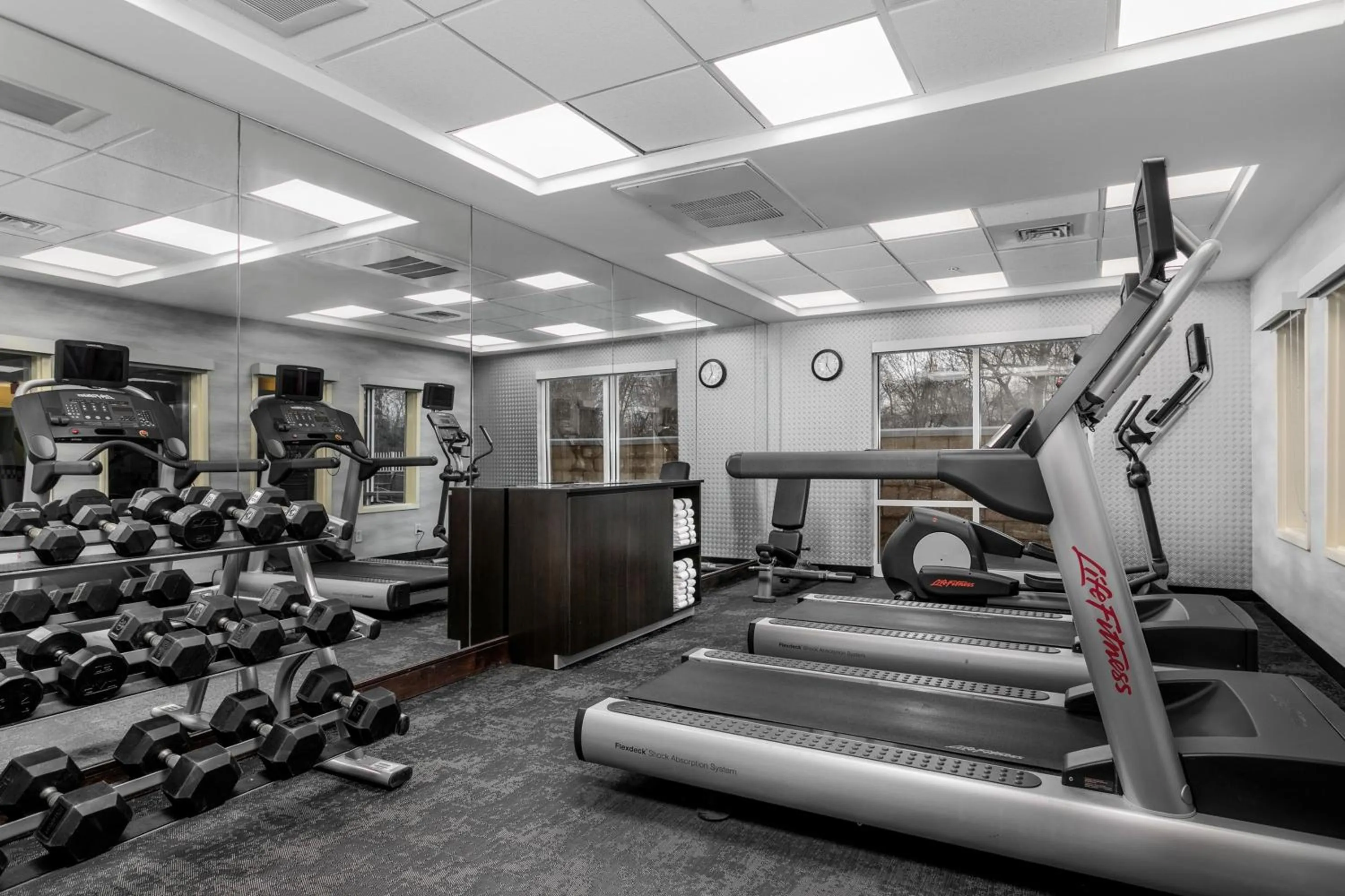 Fitness centre/facilities in Fairfield Inn & Suites by Marriott Chattanooga South East Ridge