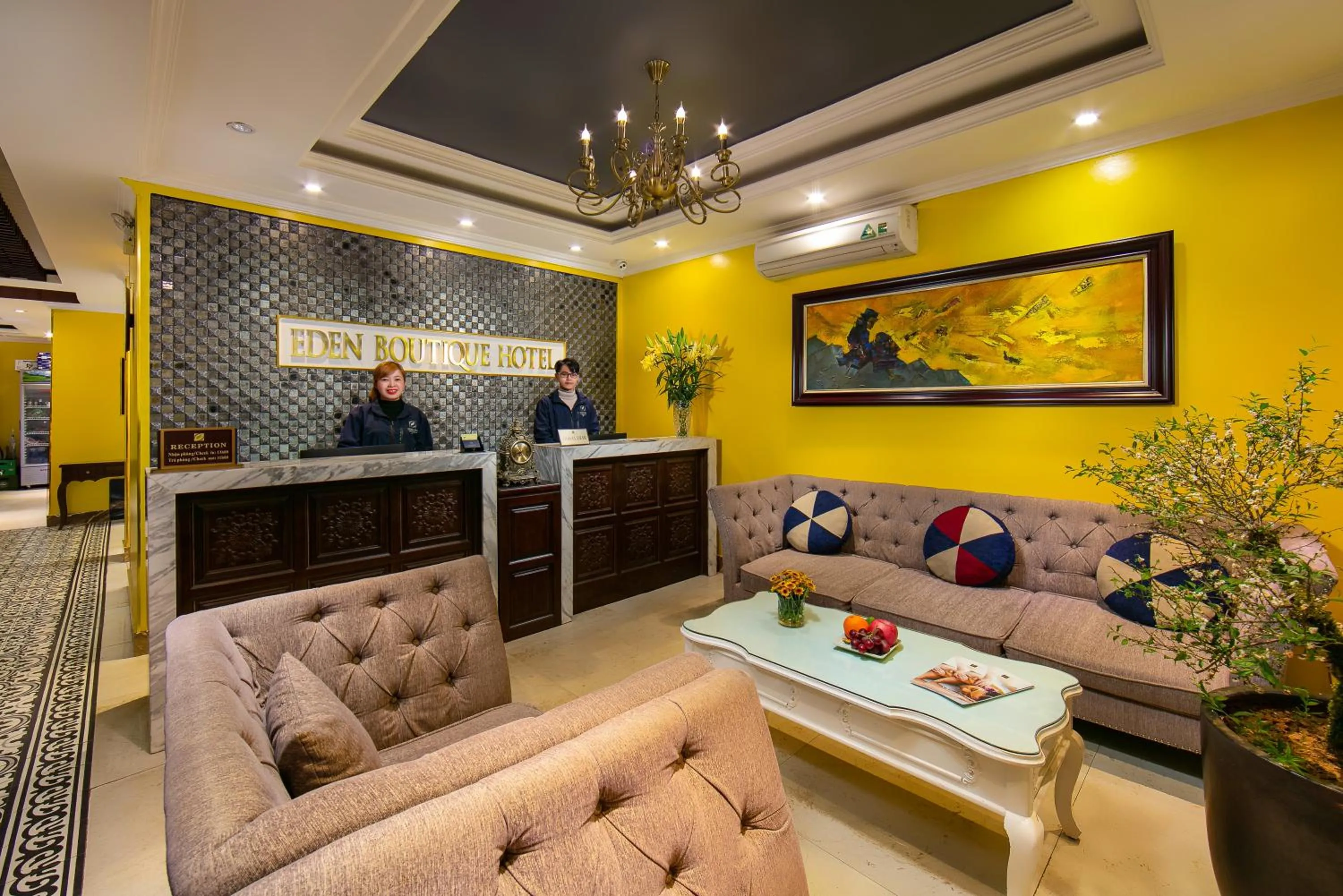 Lobby or reception in Eden Boutique Hotel & Spa