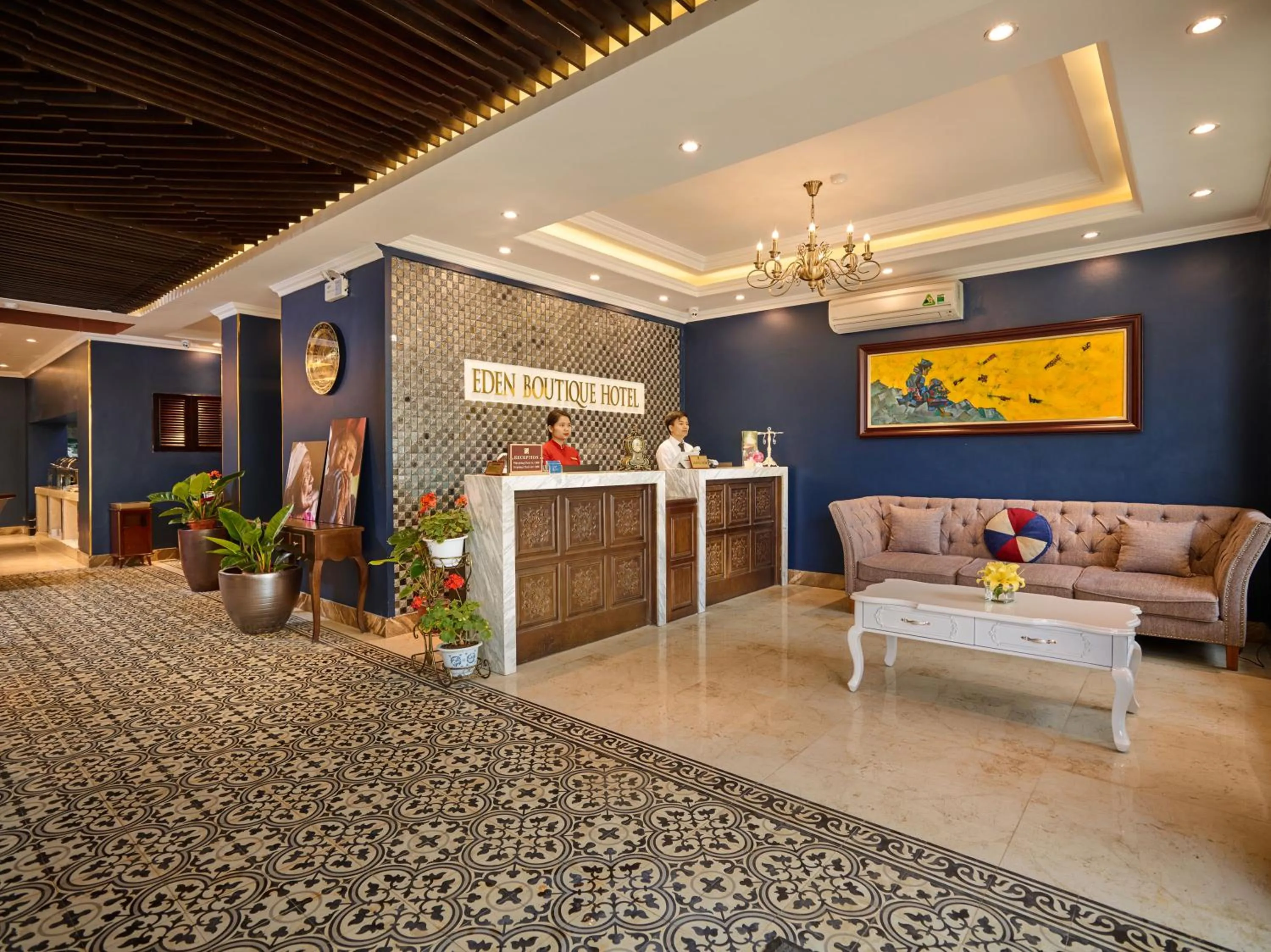 Lobby or reception in Eden Boutique Hotel & Spa