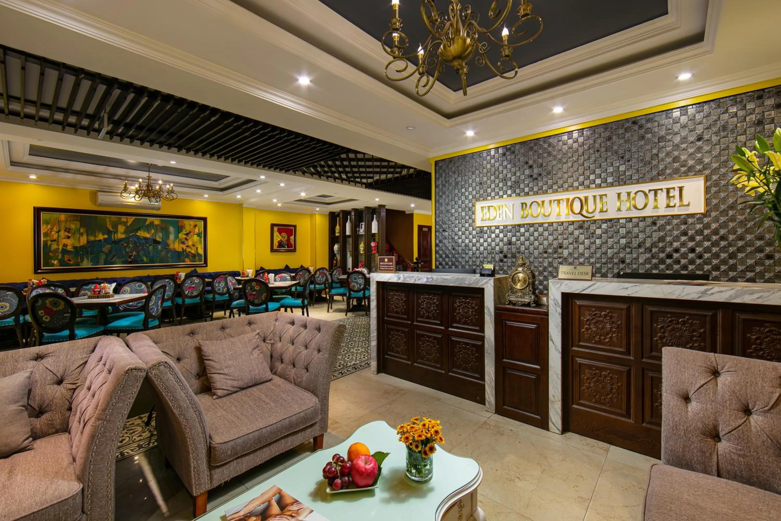 Lobby or reception in Eden Boutique Hotel & Spa