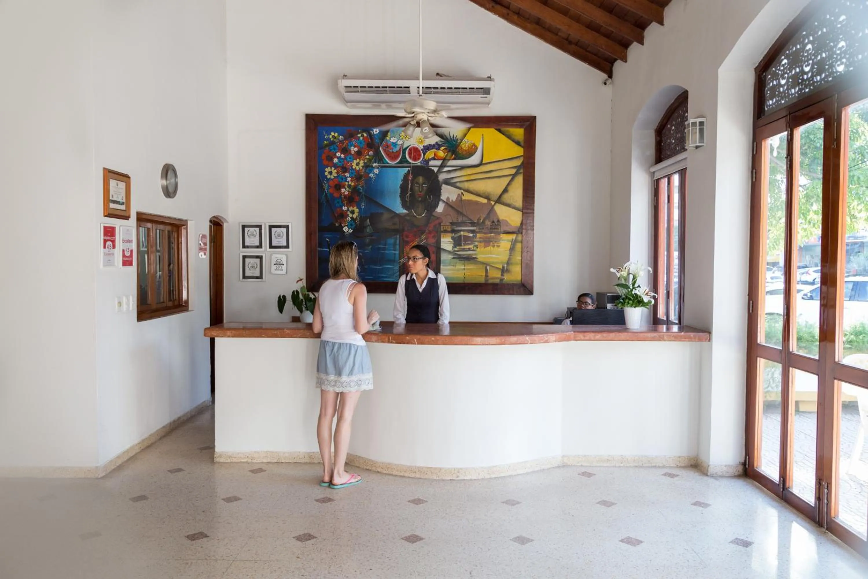 Lobby or reception in San Martin Cartagena