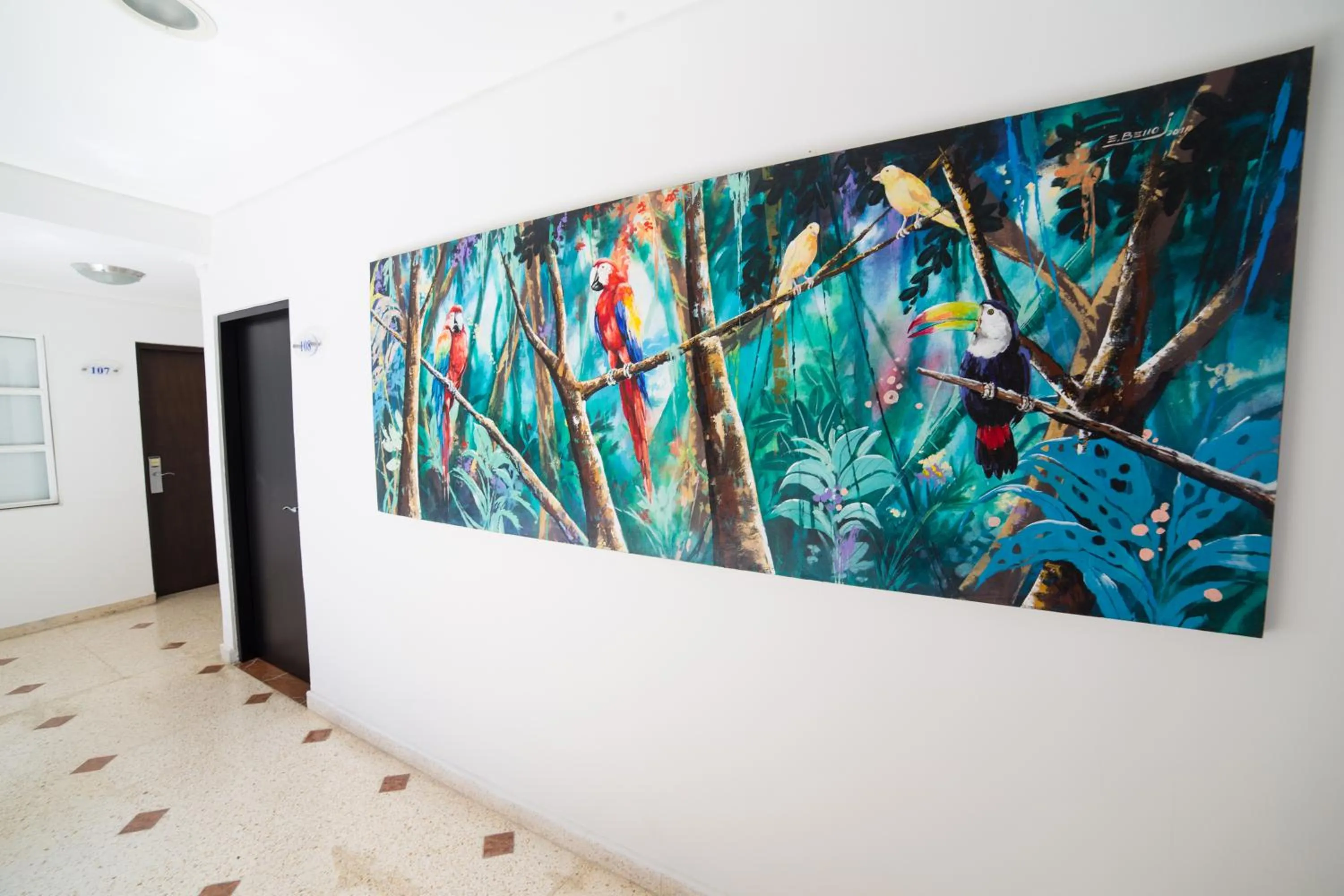 Decorative detail in San Martin Cartagena