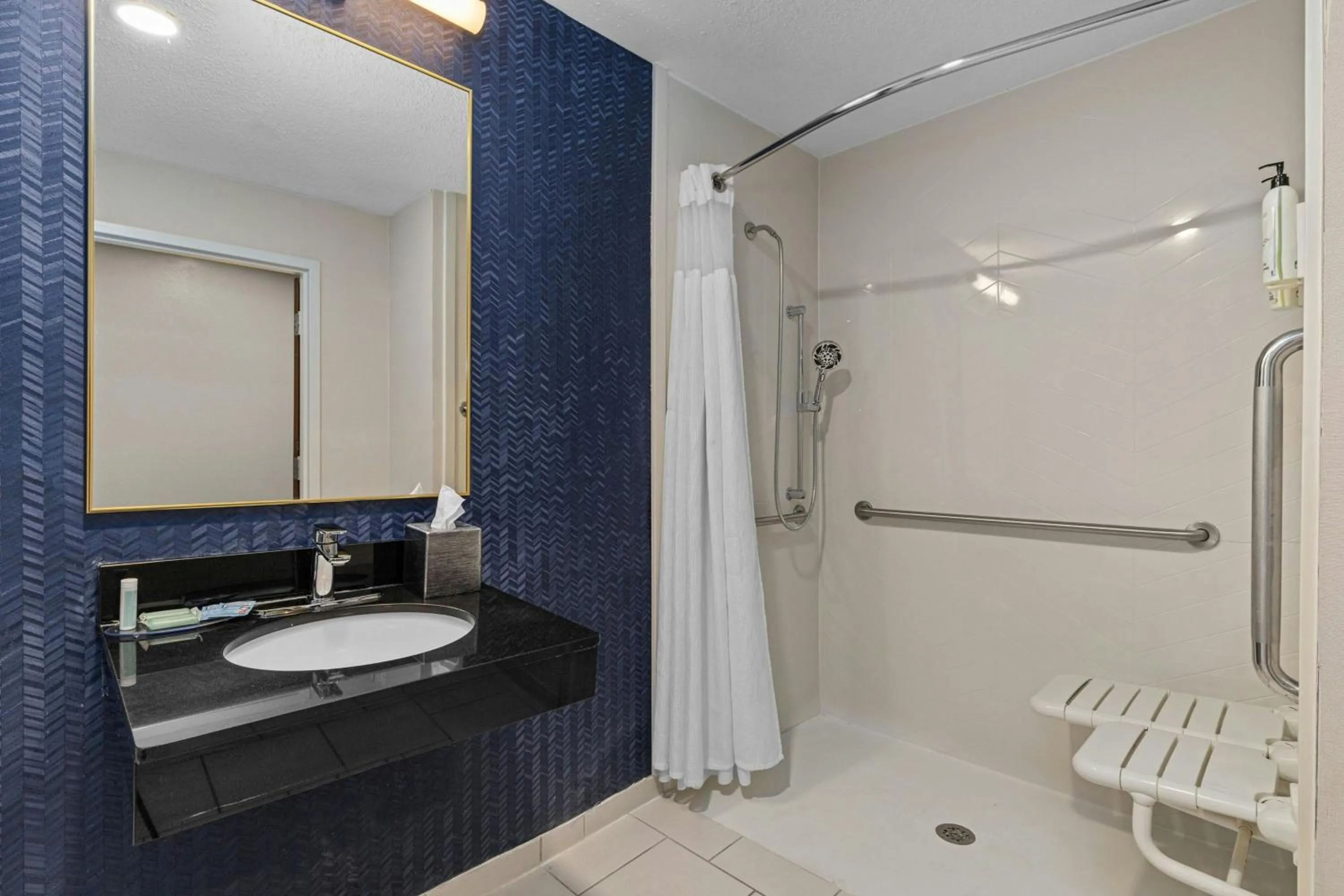 Bathroom in Fairfield by Marriott Southeast Hammond, IN
